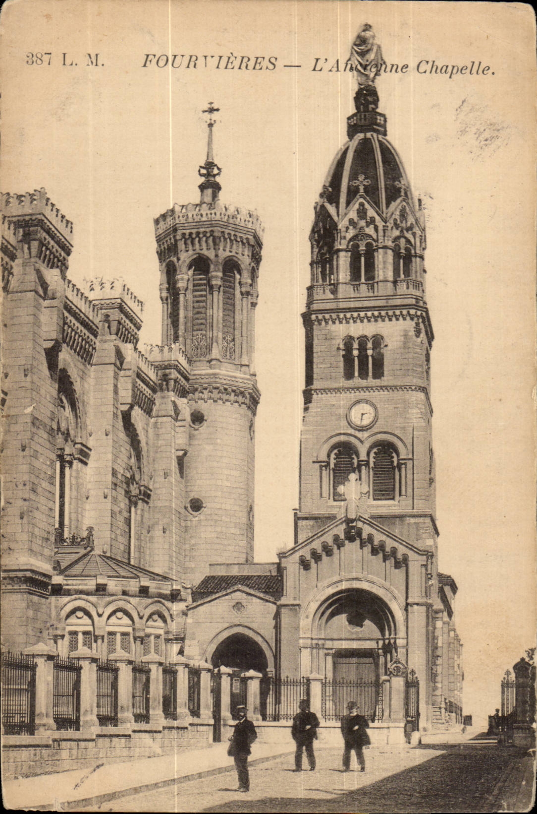 Fourvieres CPA the old Lyon vault