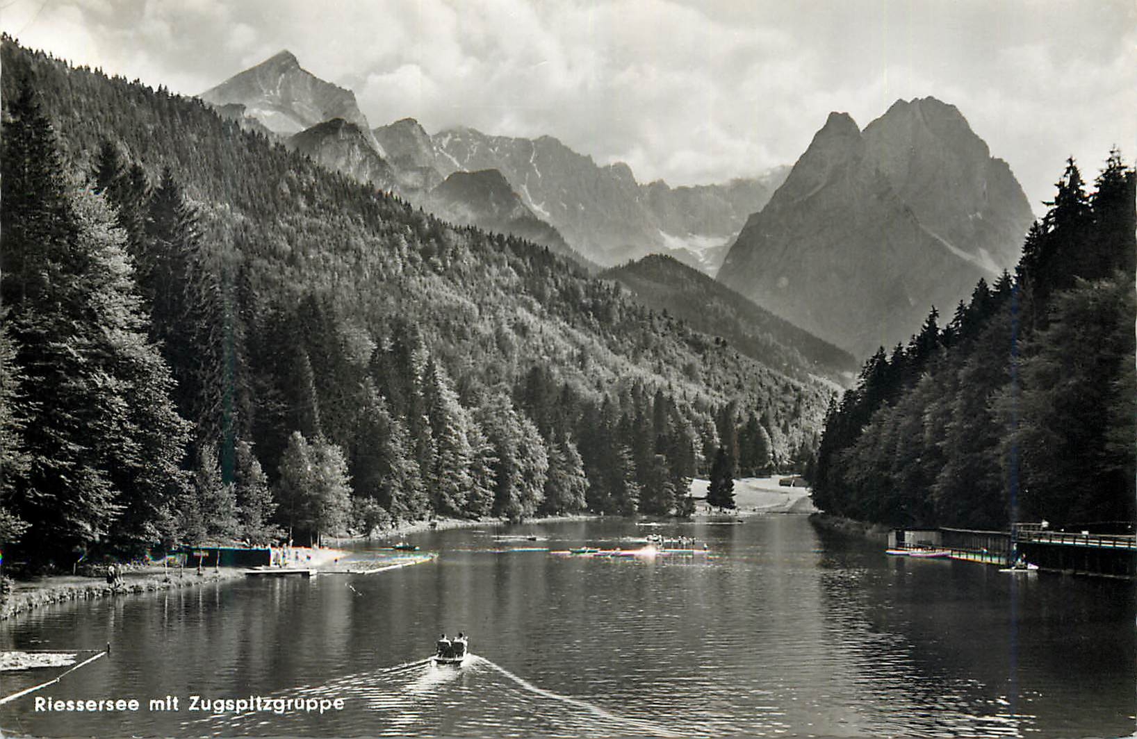 CPM Riessersee mit Zugspitzgruppe 