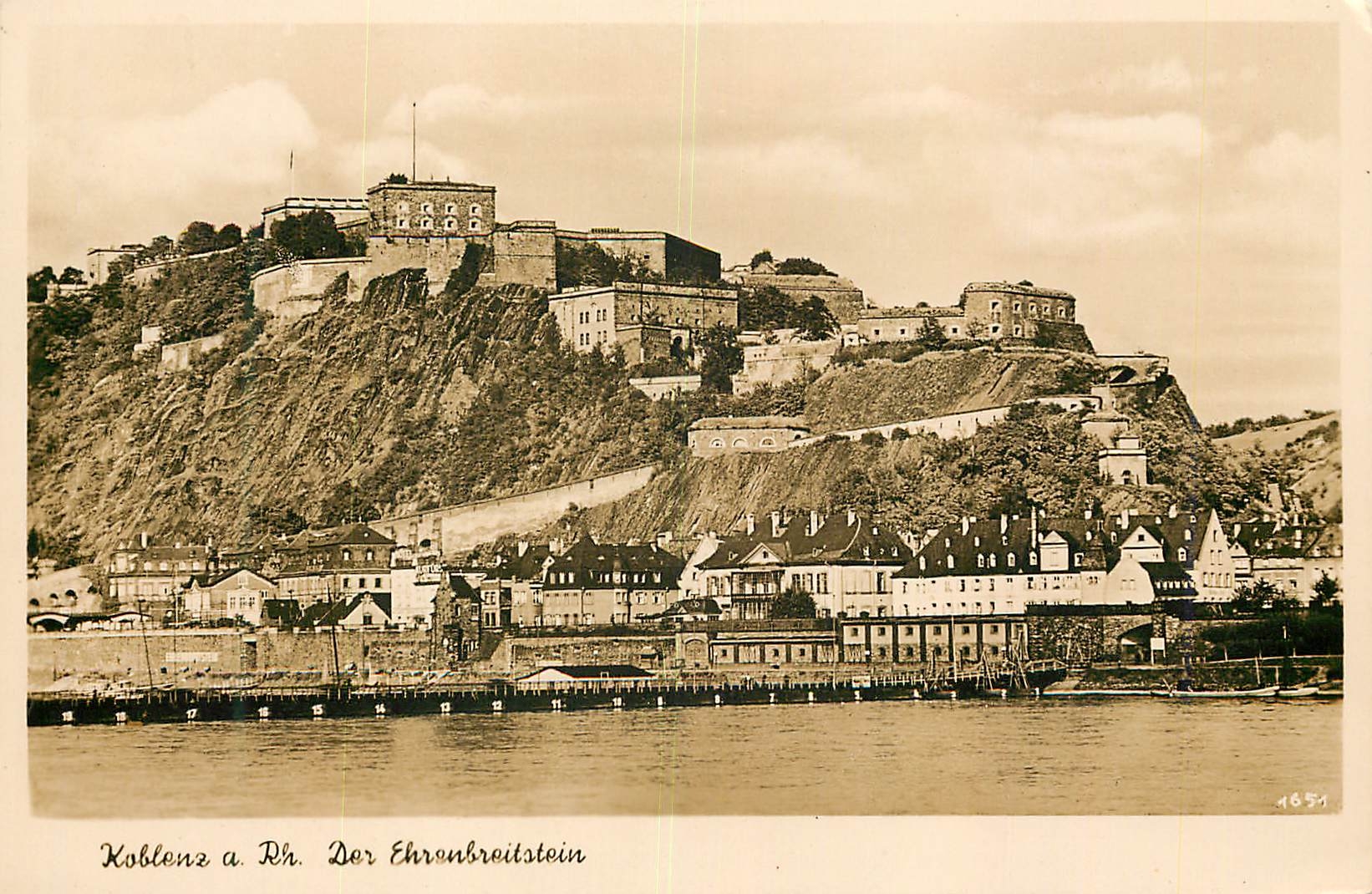 CPM Koblenz a Rh Der Ehrenbreitstein 