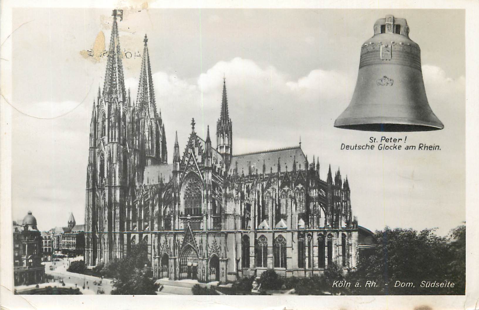 CPM Koln a Rh Dom Sudseite Cloche