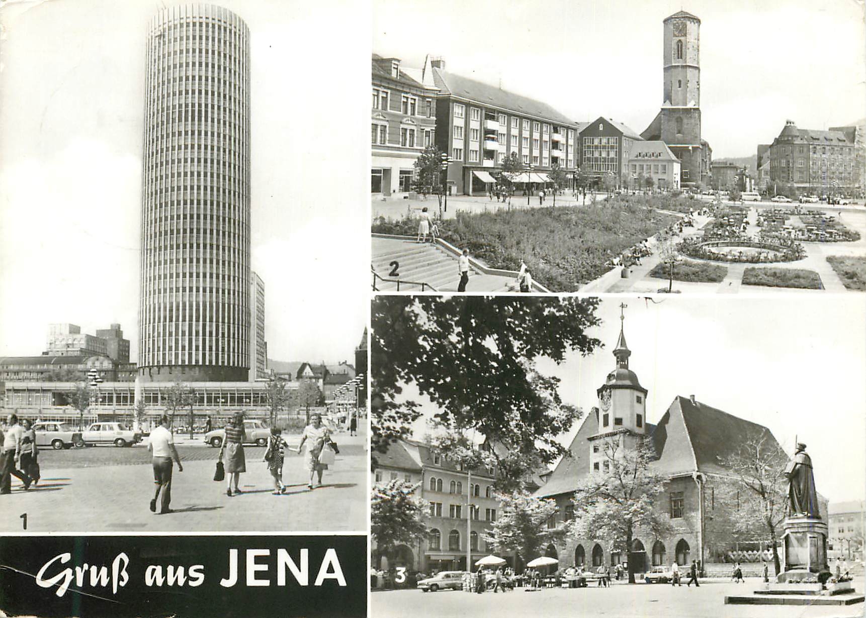 CPM Gruss aus Jena Universitotschochhaus 