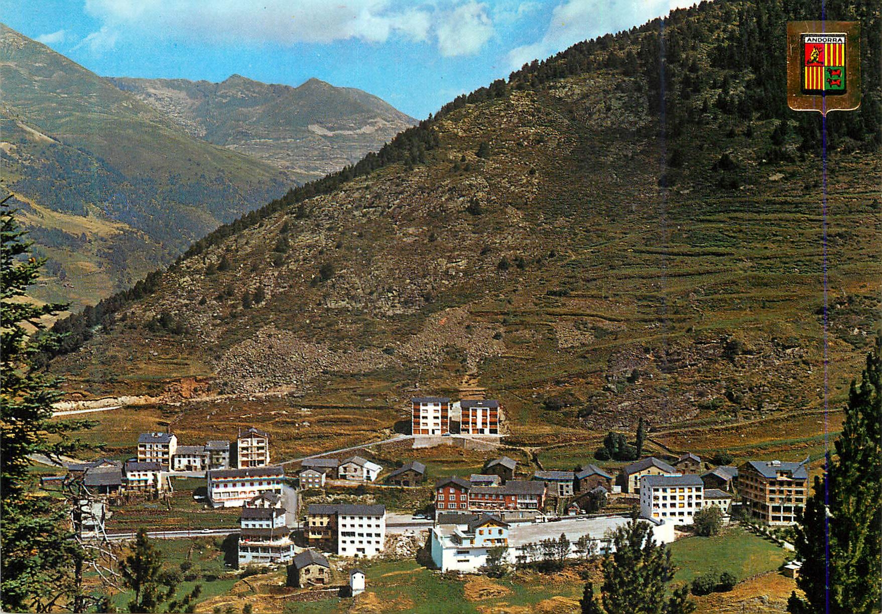 CPM Valls d Andorra Soldeu Vue generale