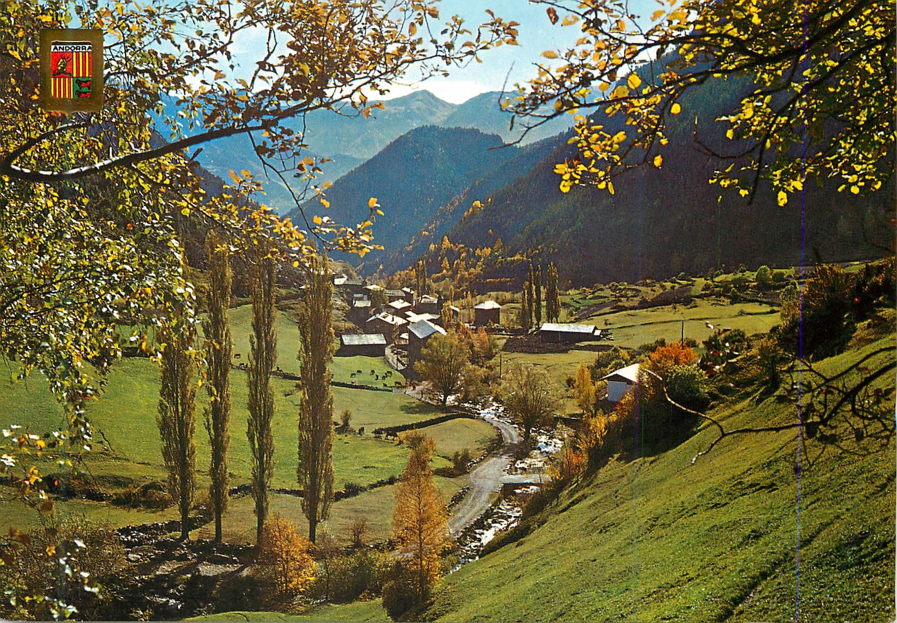 CPM Valls d Andorra Vue generale 