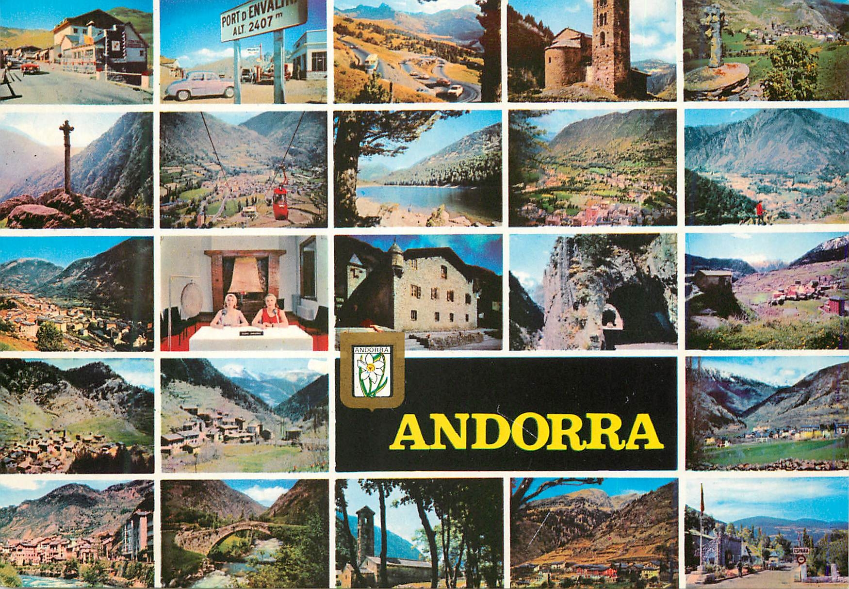 CPM Valls d Andorra Bonics paisatges andorrans