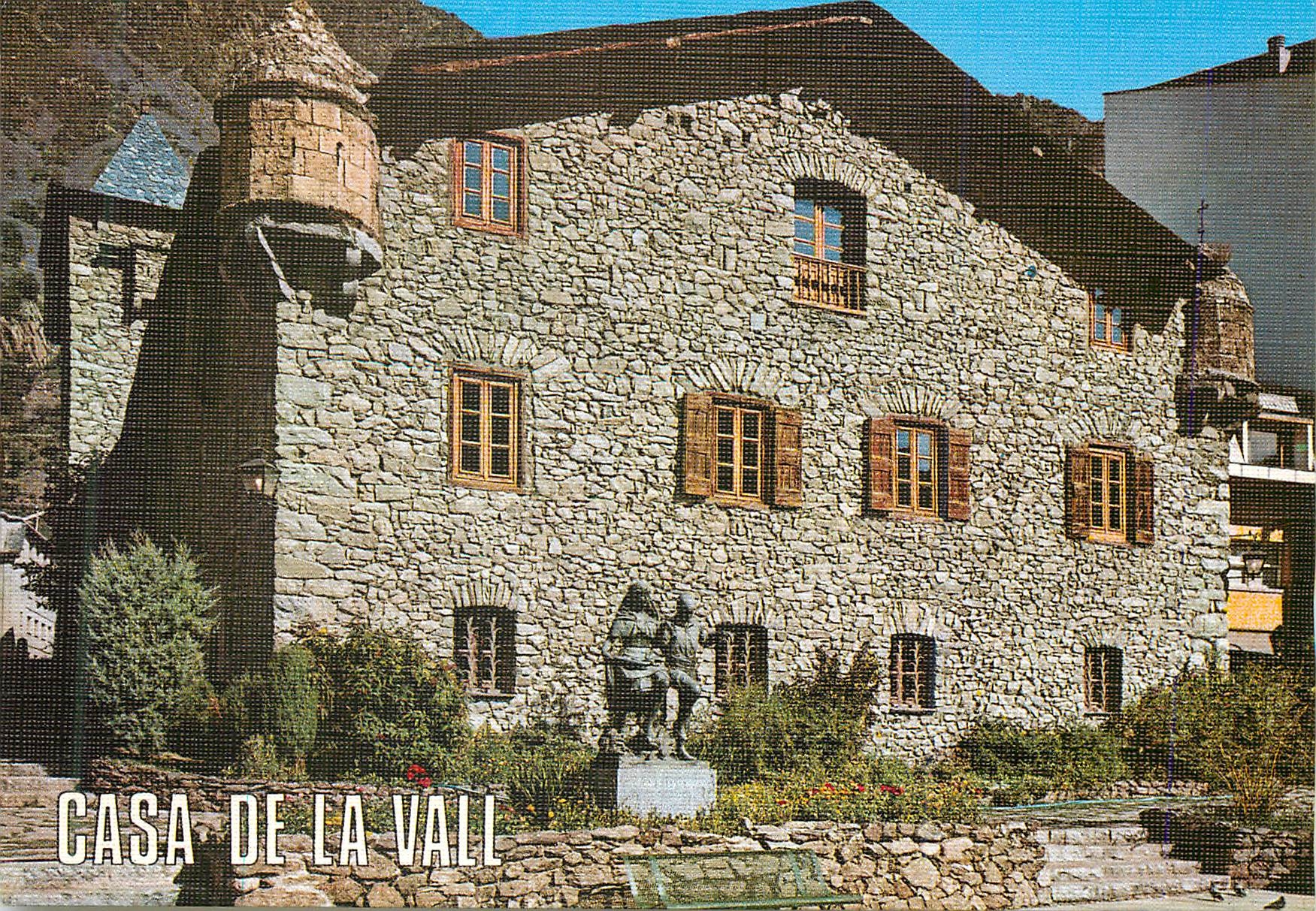 CPM Valls d Andorra Hotel de Ville 