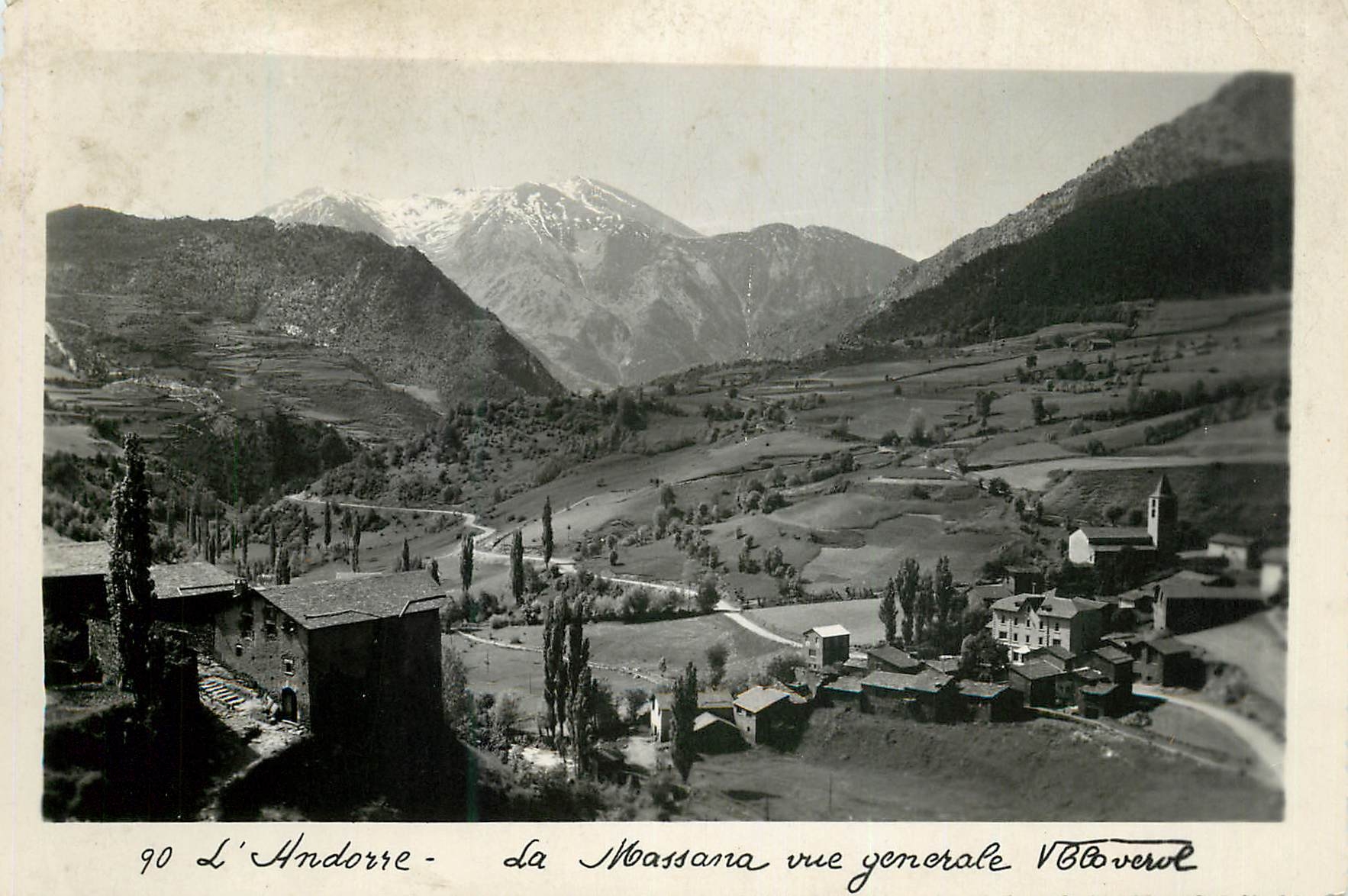 CPM L Andorre La Masanna Vue generale 