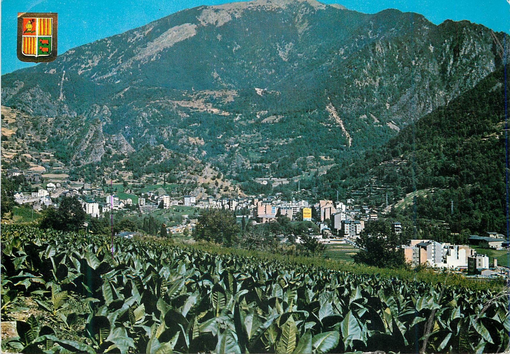CPM Valls d Andorra Les Escaldes Vue generale