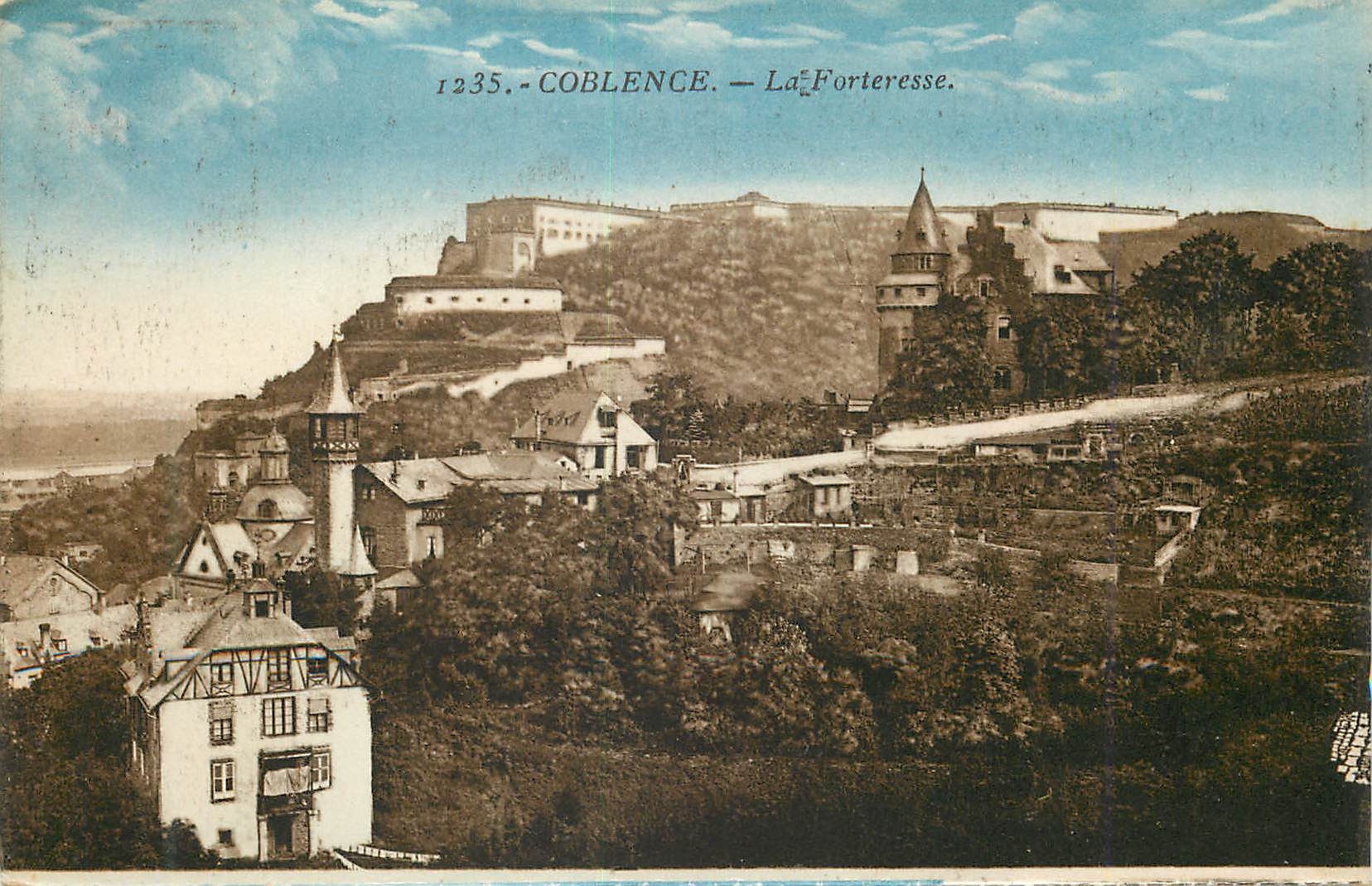 CPA Coblence La Forteresse 