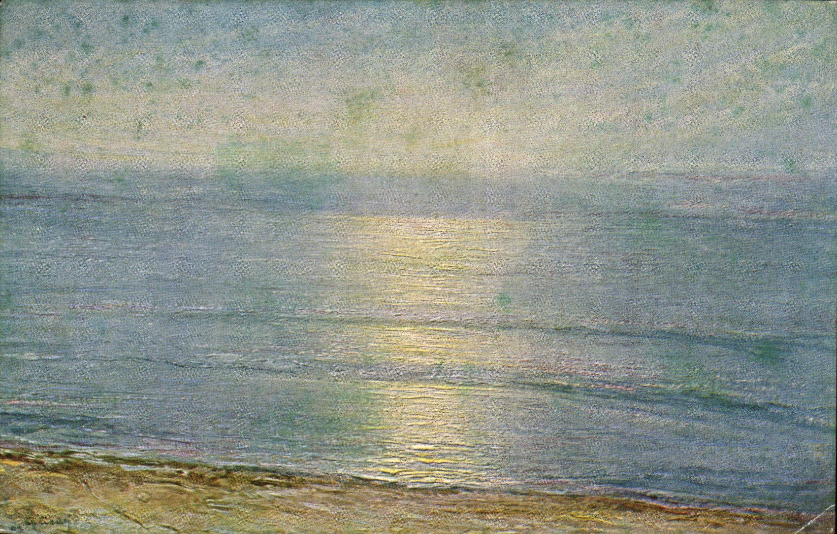 Fantasy CPA G Cisari Tramonto To lay down sun sunset