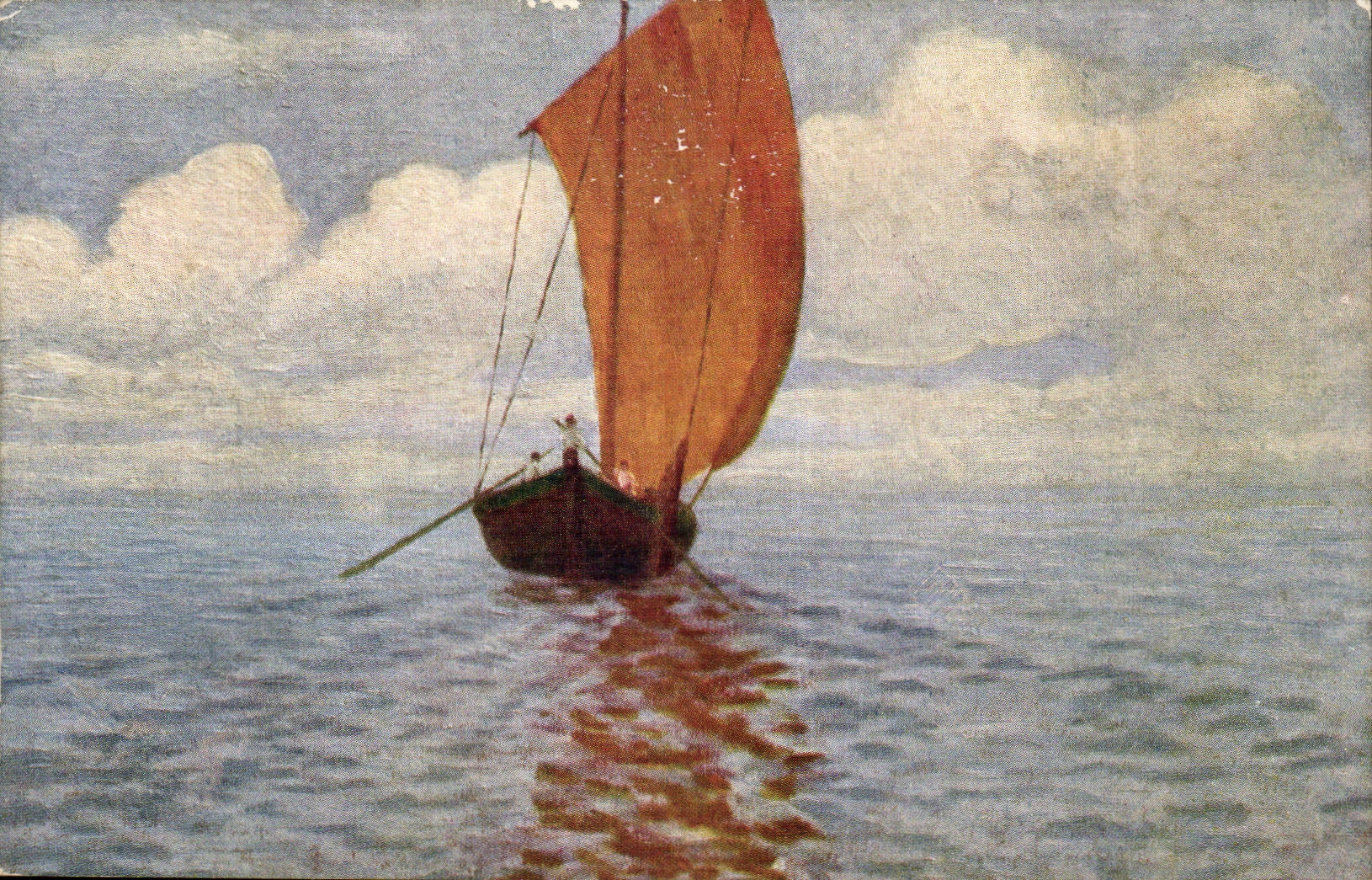 Fantasy CPA Boat Boat ship