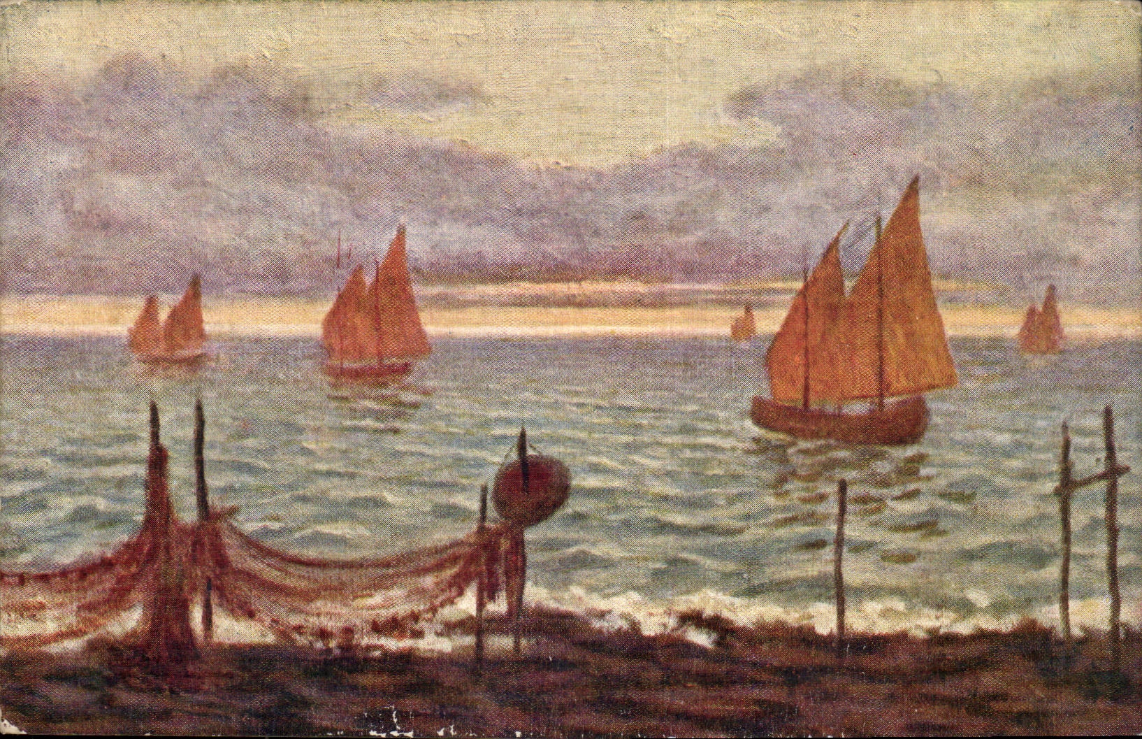 Fantasy CPA Boat Boat ship