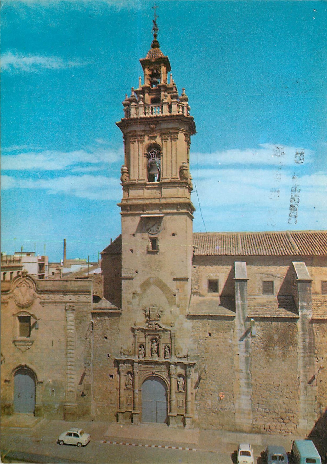 CPM Algemesi Valencia Espana Tour de la Eclesia de St Jaime