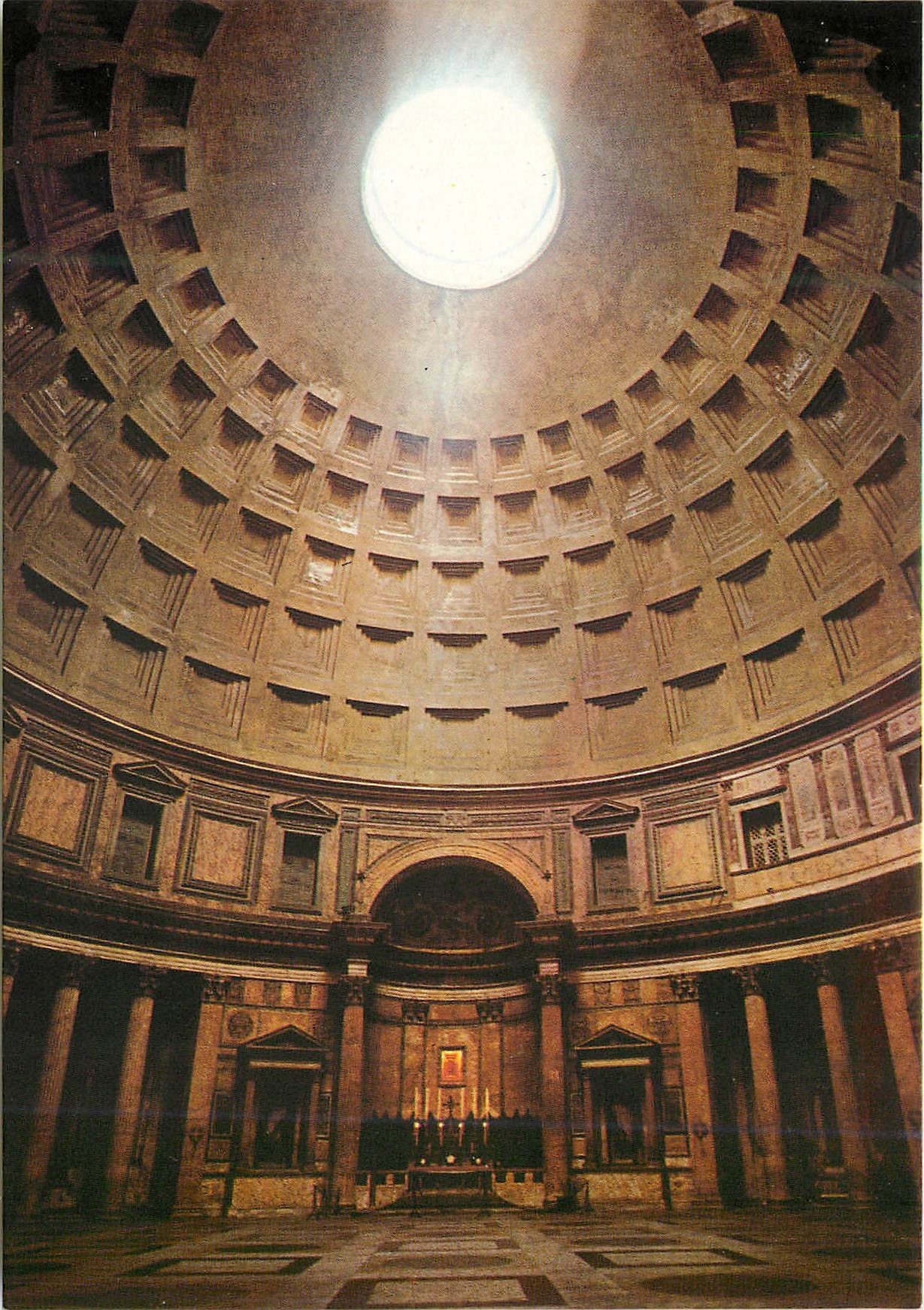 CPM Roma le pantheon interieur