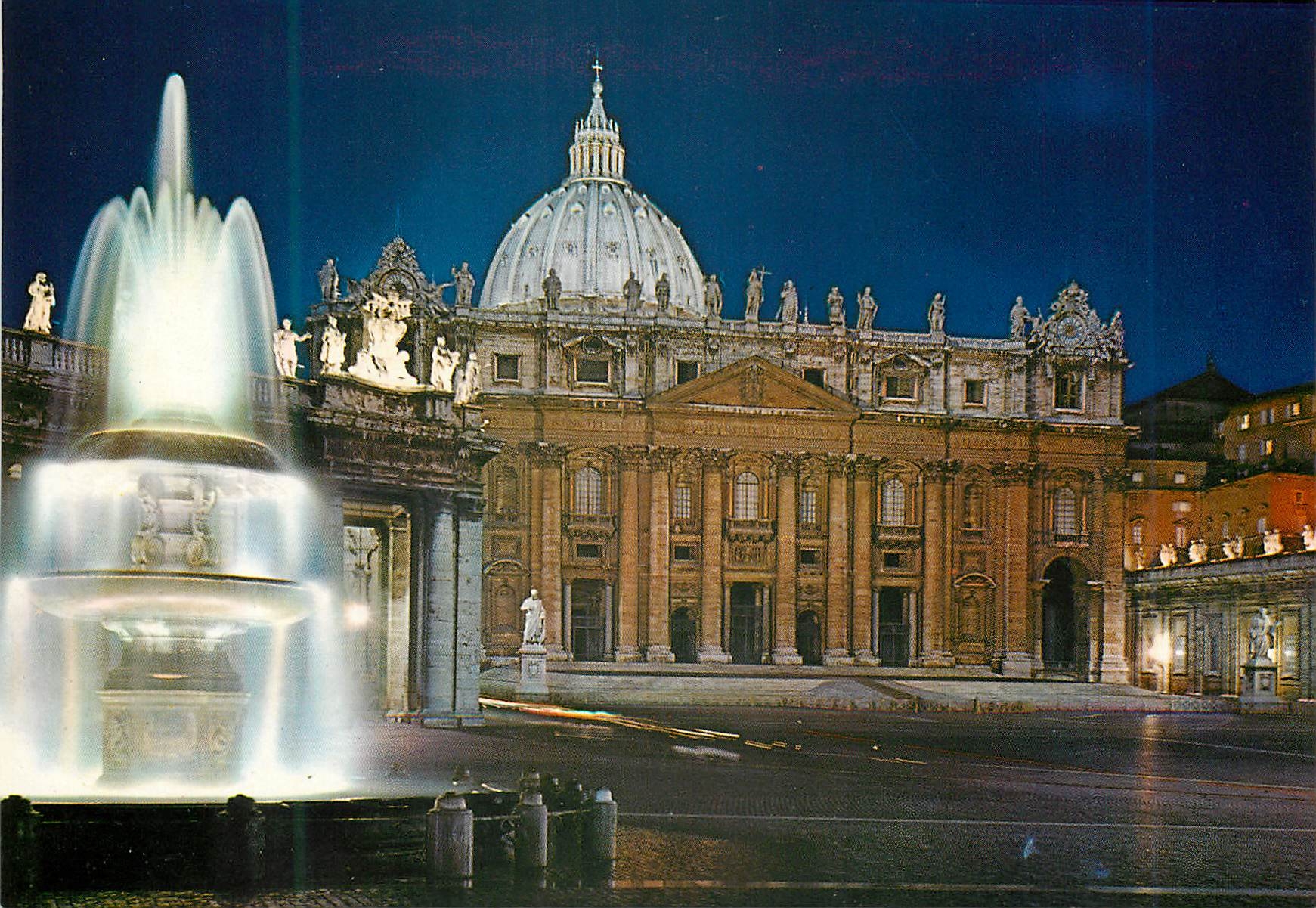 CPM Roma place saint pierre