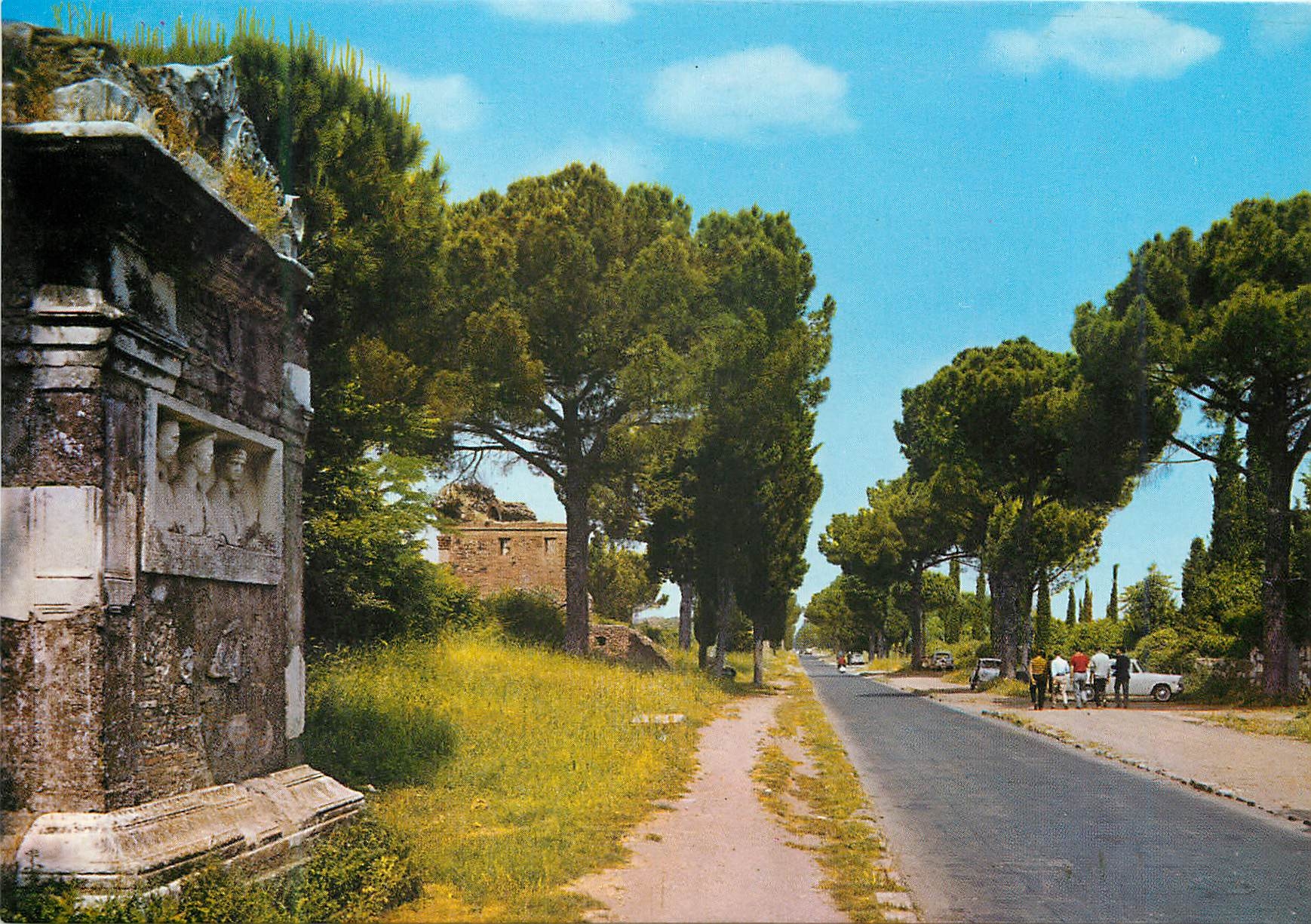 CPM Roma rue appia antica