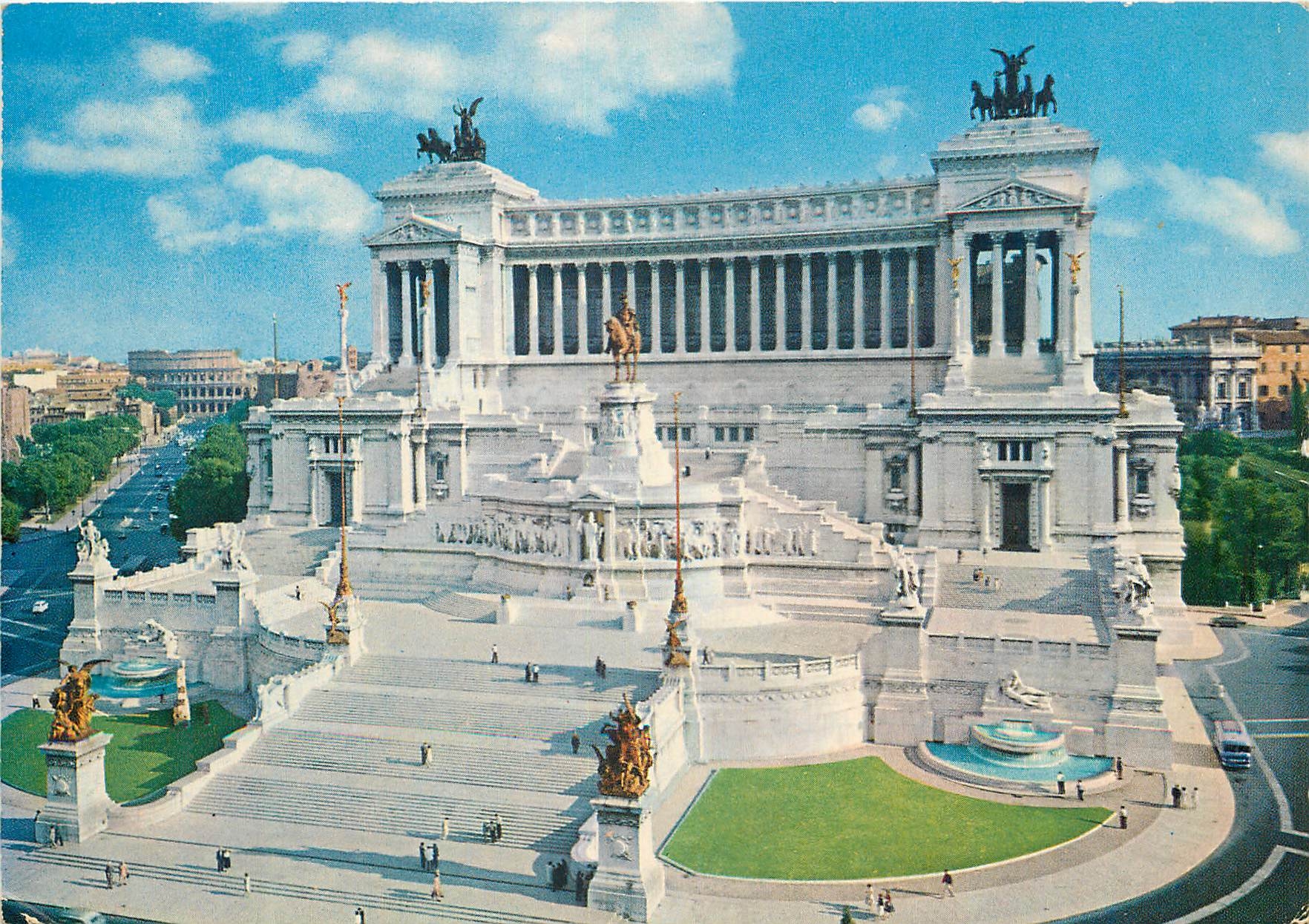 CPM Roma autel de la patrie