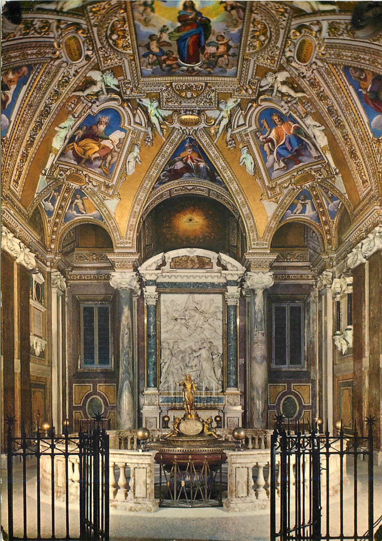 CPM Roma fonte baltesimale