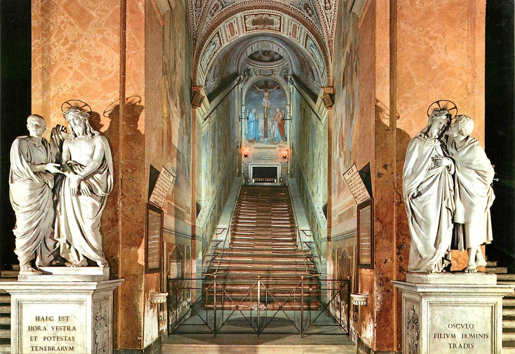 CPM Roma l'escalier saint