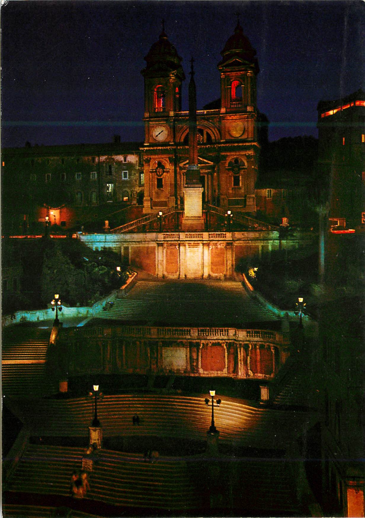 CPM Roma eglise de trinita del monti