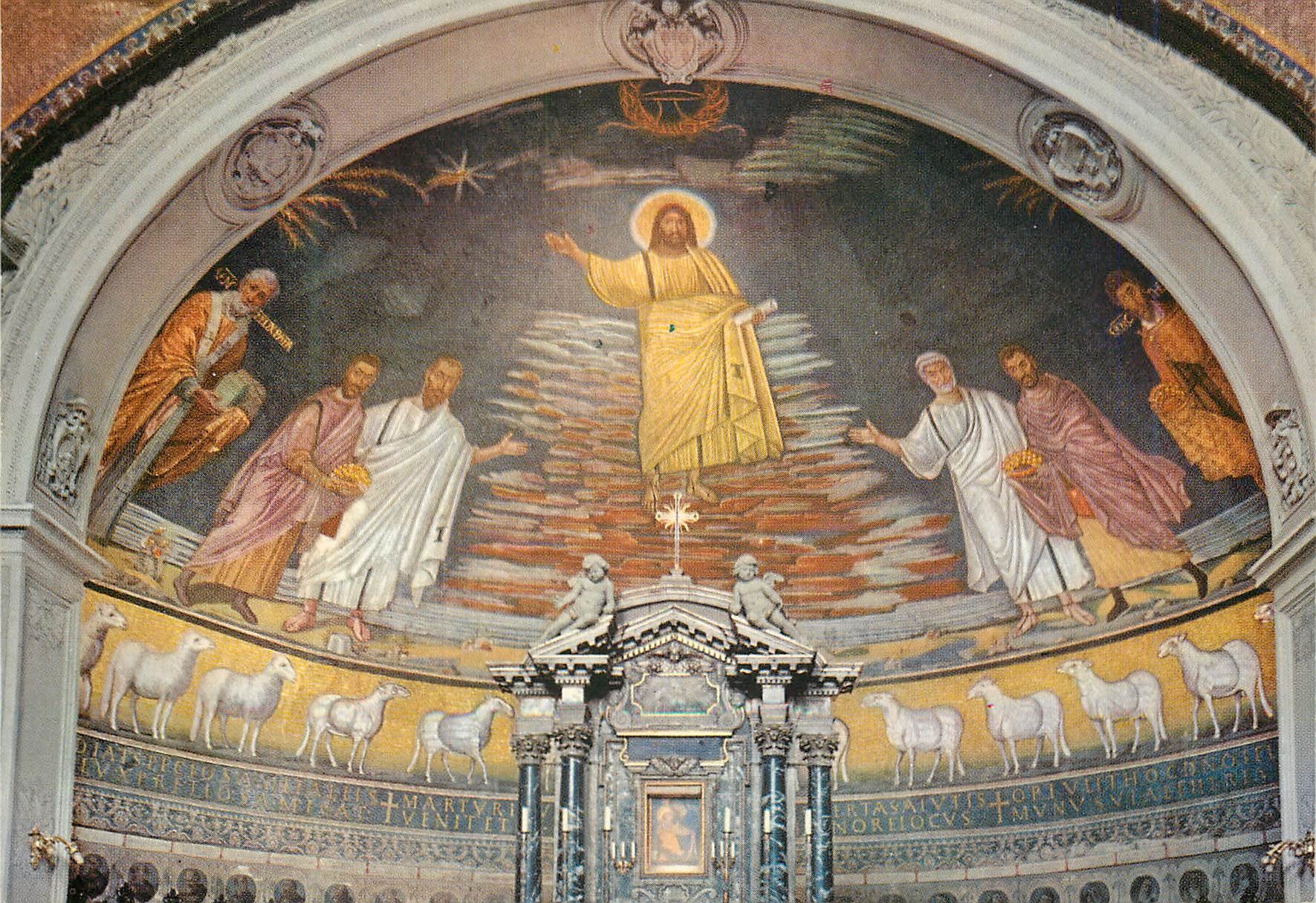 CPM Roma basilique des saints (come) et damien