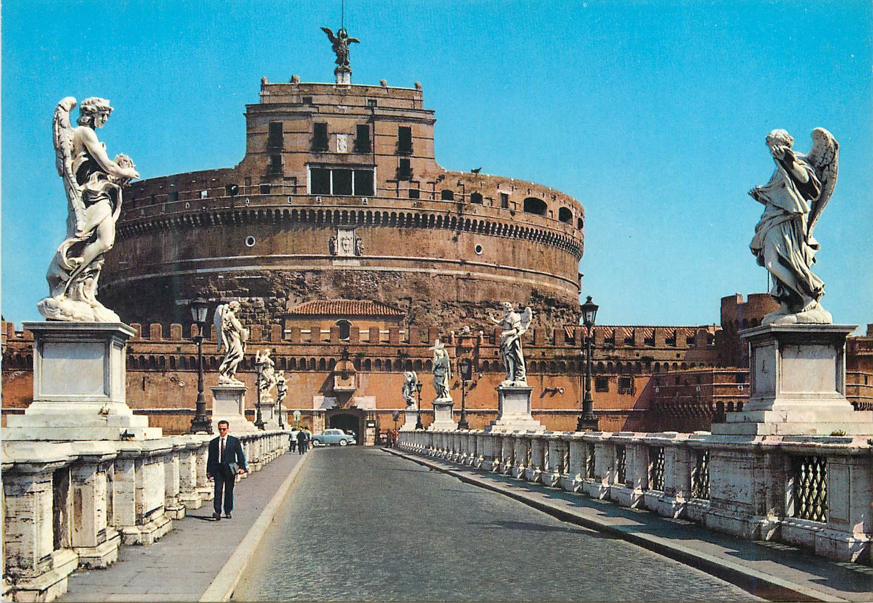 CPM Roma le chateau saint ange