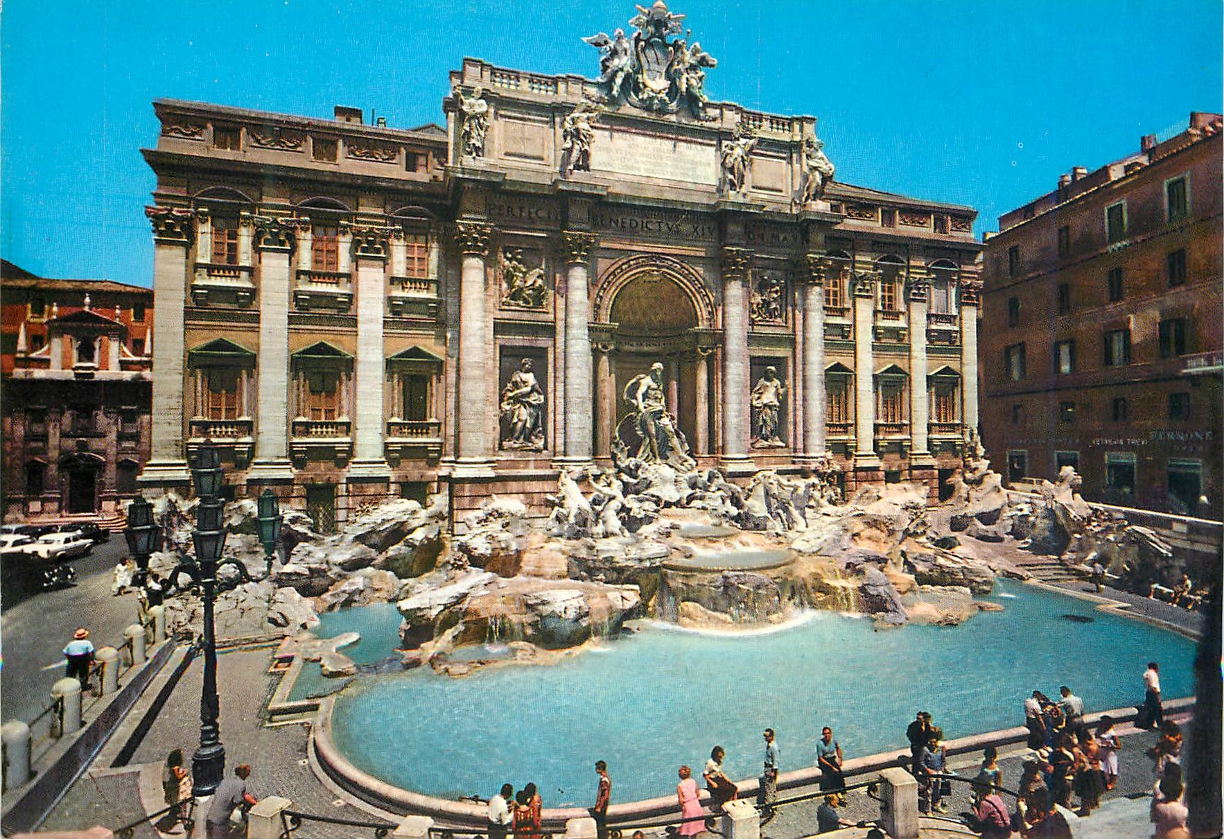 CPM Roma fontaine de trevi