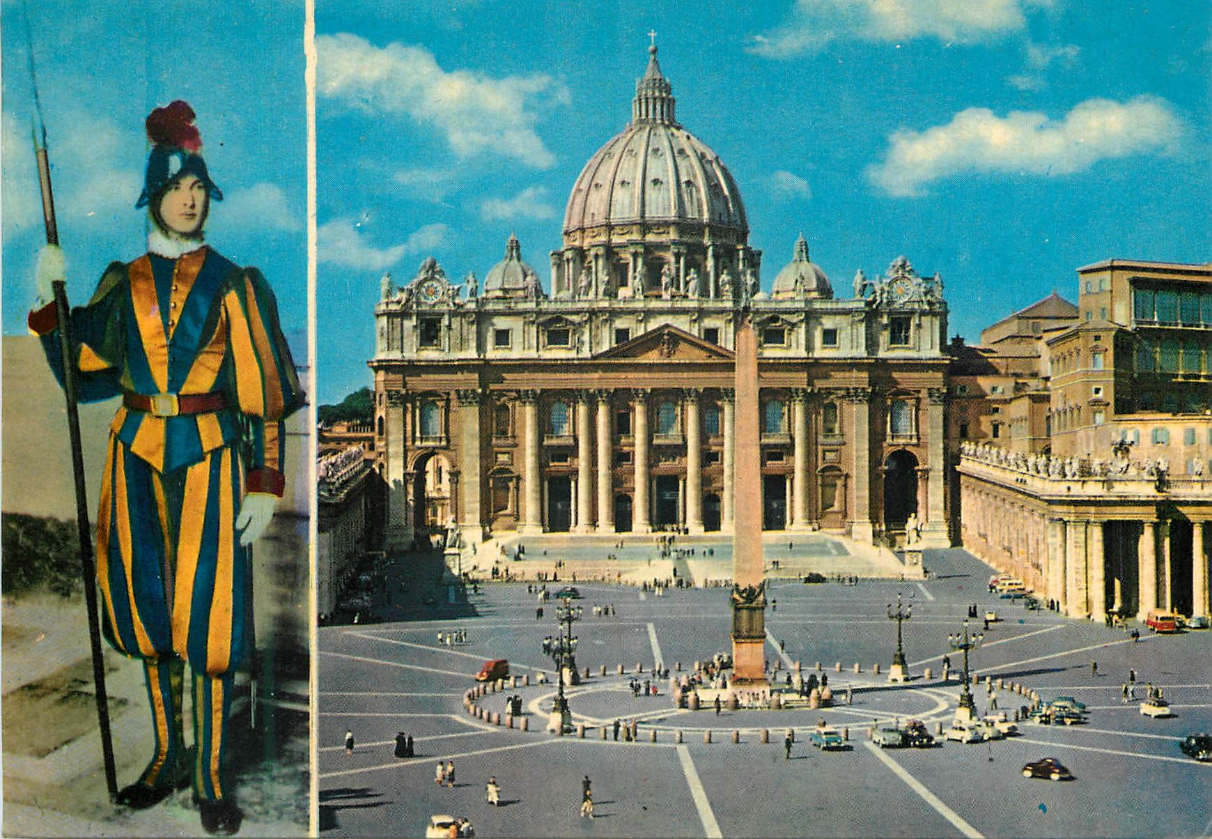 CPM Roma place saint pierre