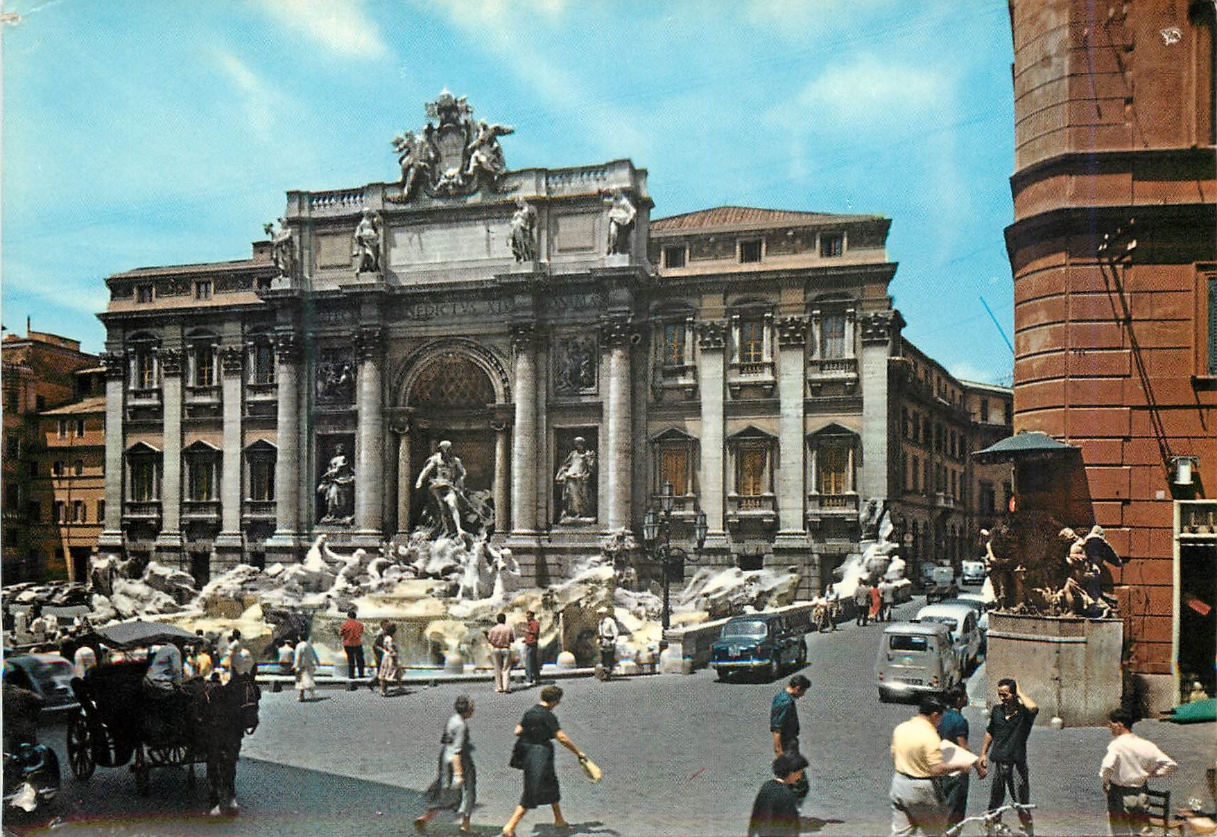 CPM Roma fontaine de trevi