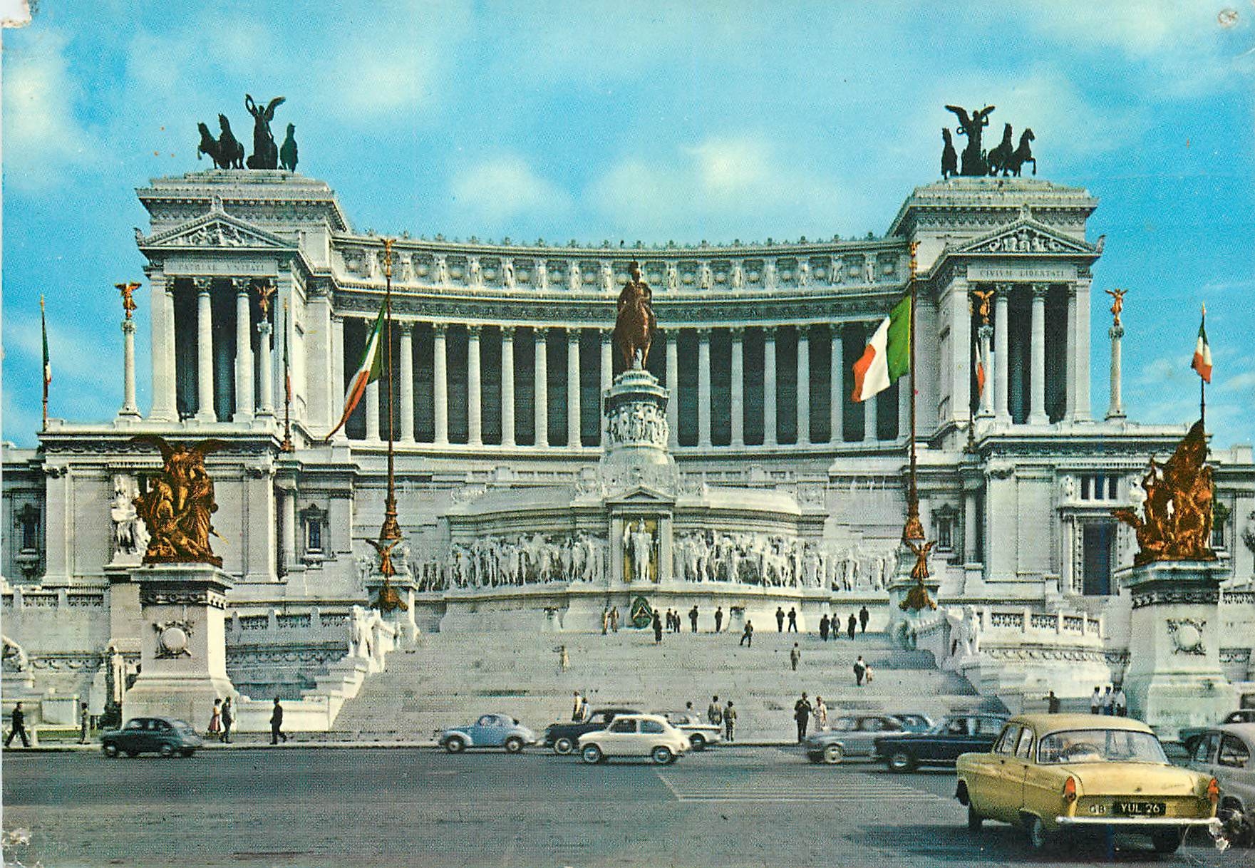 CPM Roma monument le victor emmanuel II
