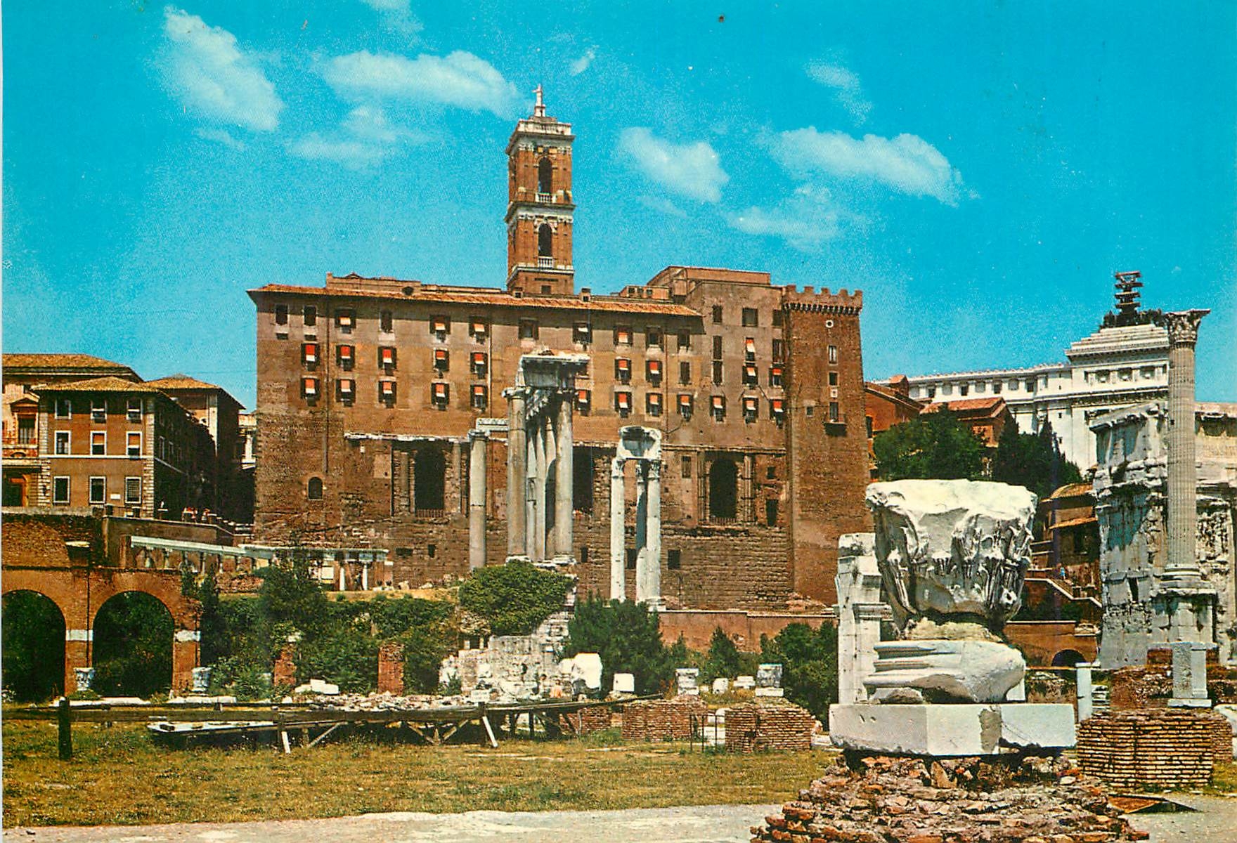 CPM Roma le temple de saturne et capitole