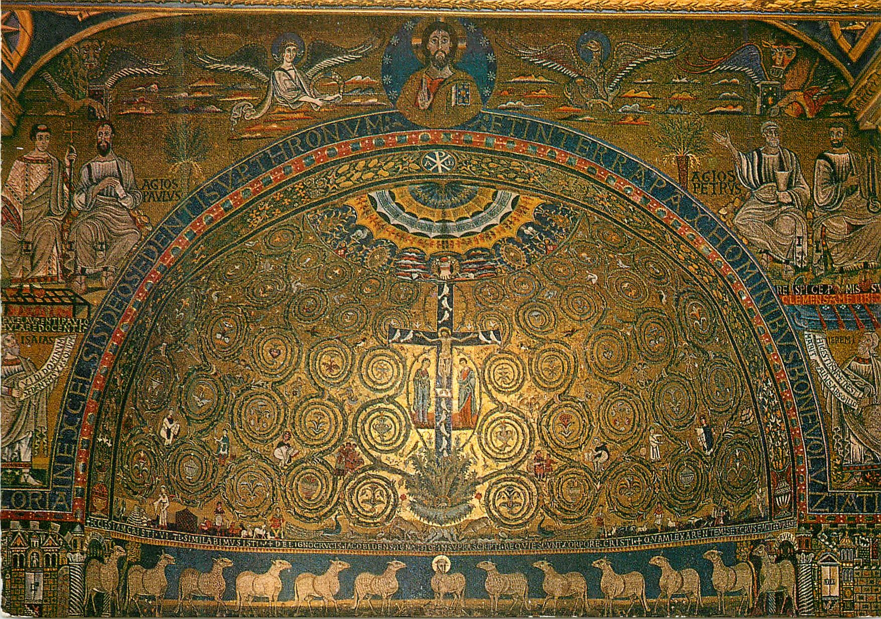 CPM Roma basilica of st clement general view of the apse