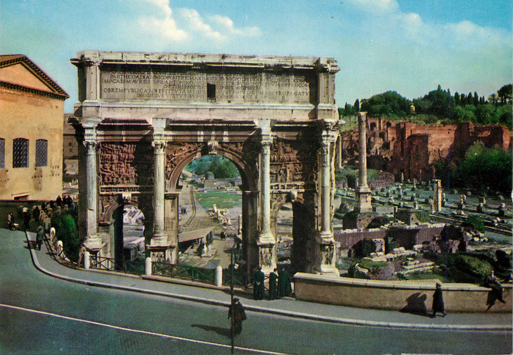 CPM Roma arco di settimo severo