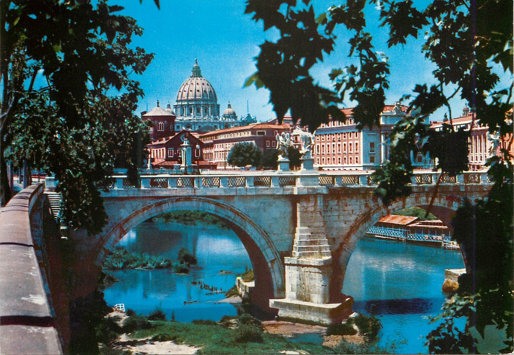 CPM Roma le tibre st peter