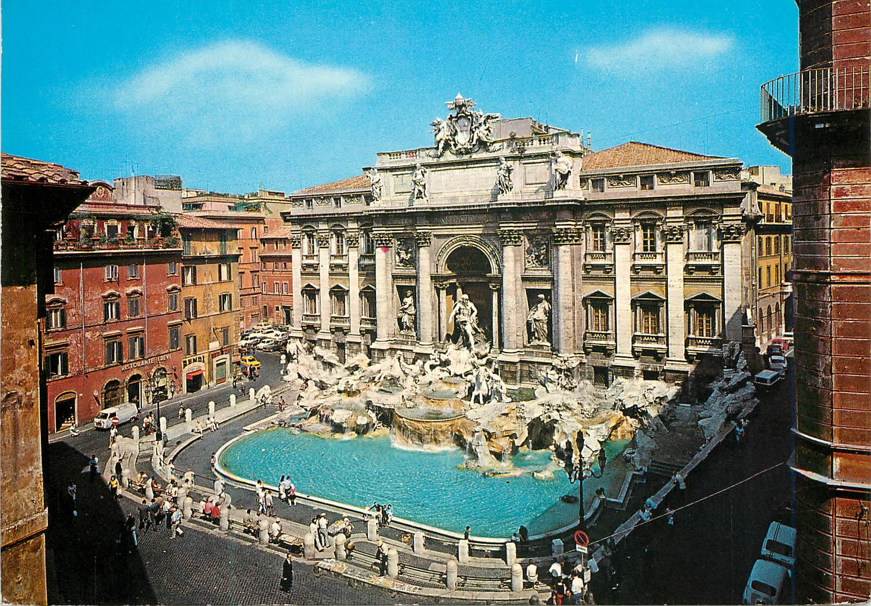 CPM Roma fontaine de trevi