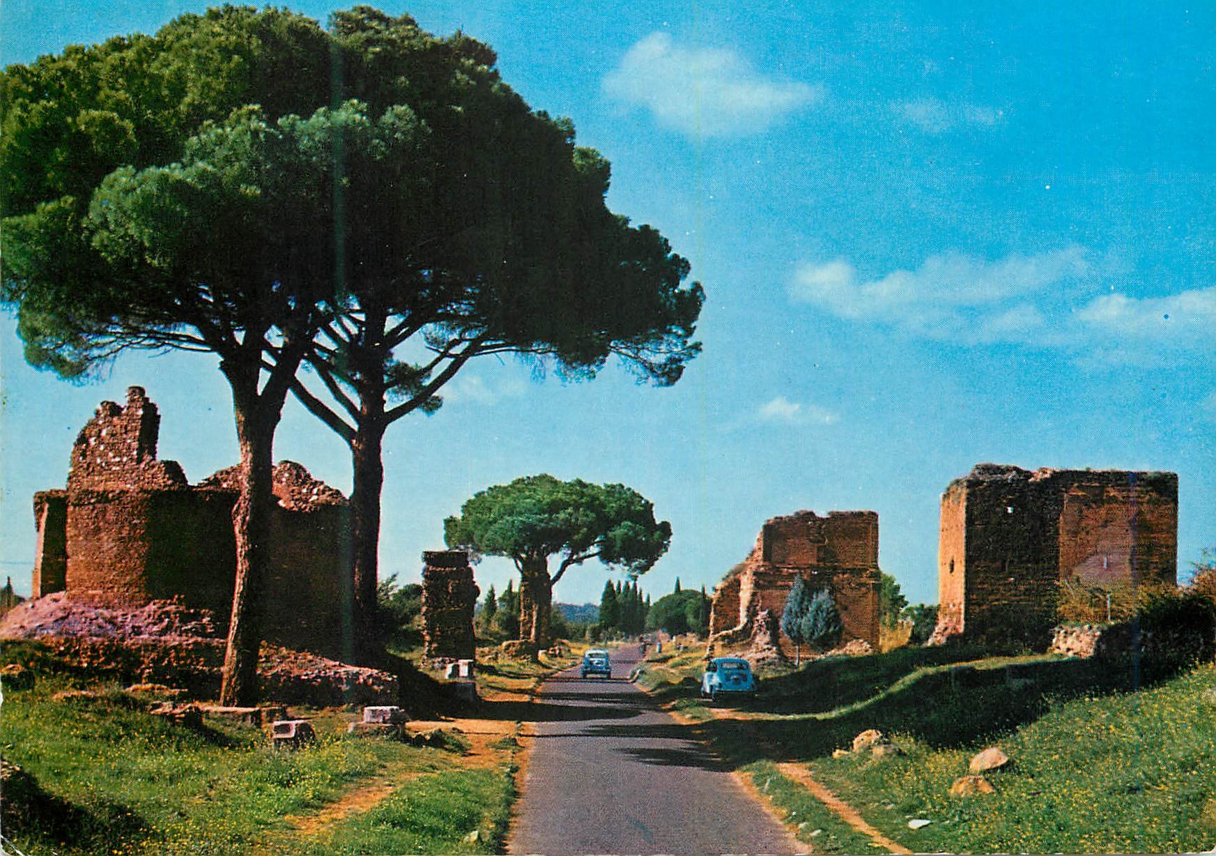 CPM Roma rue appia antica