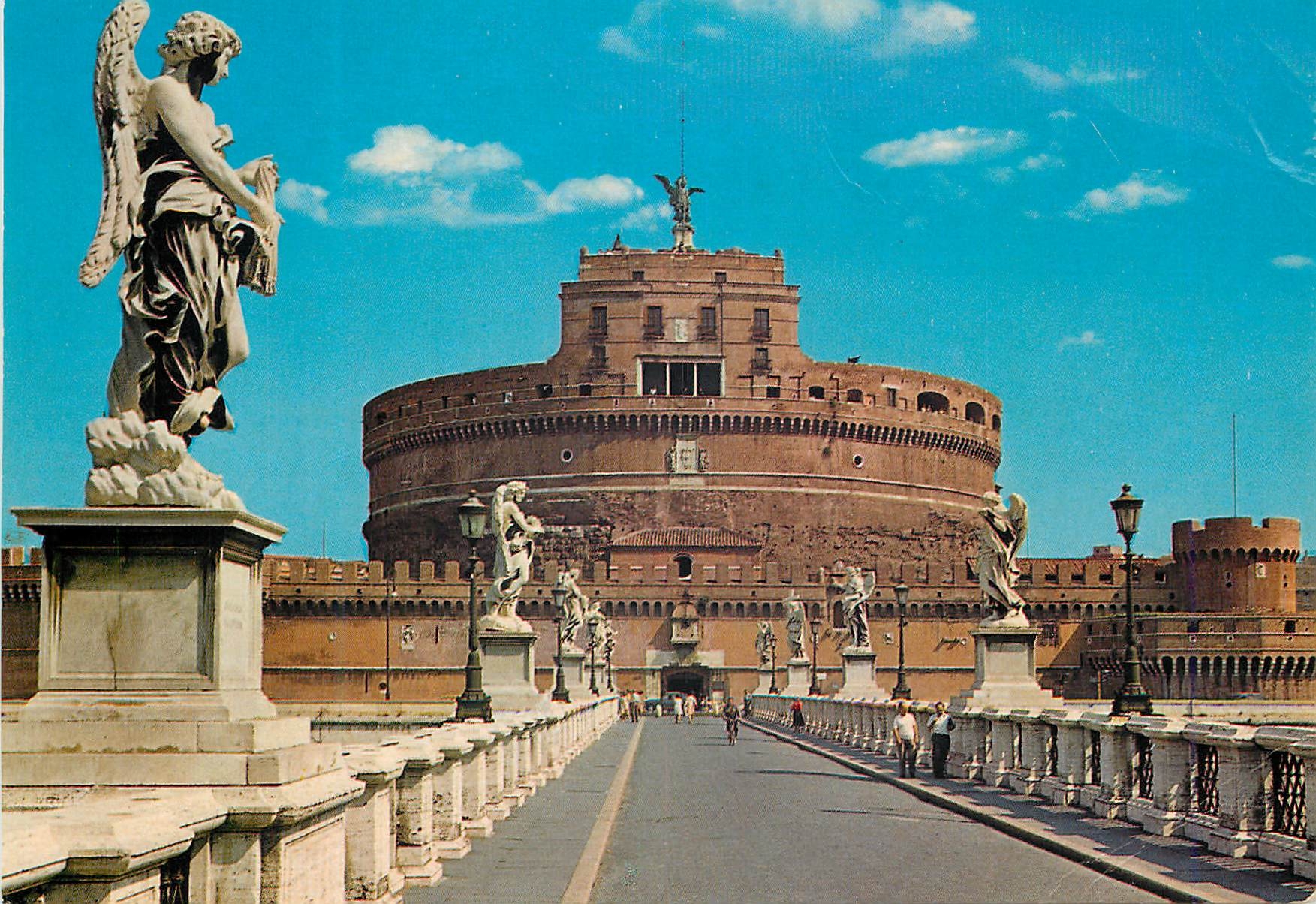 CPM Roma chateau st ange