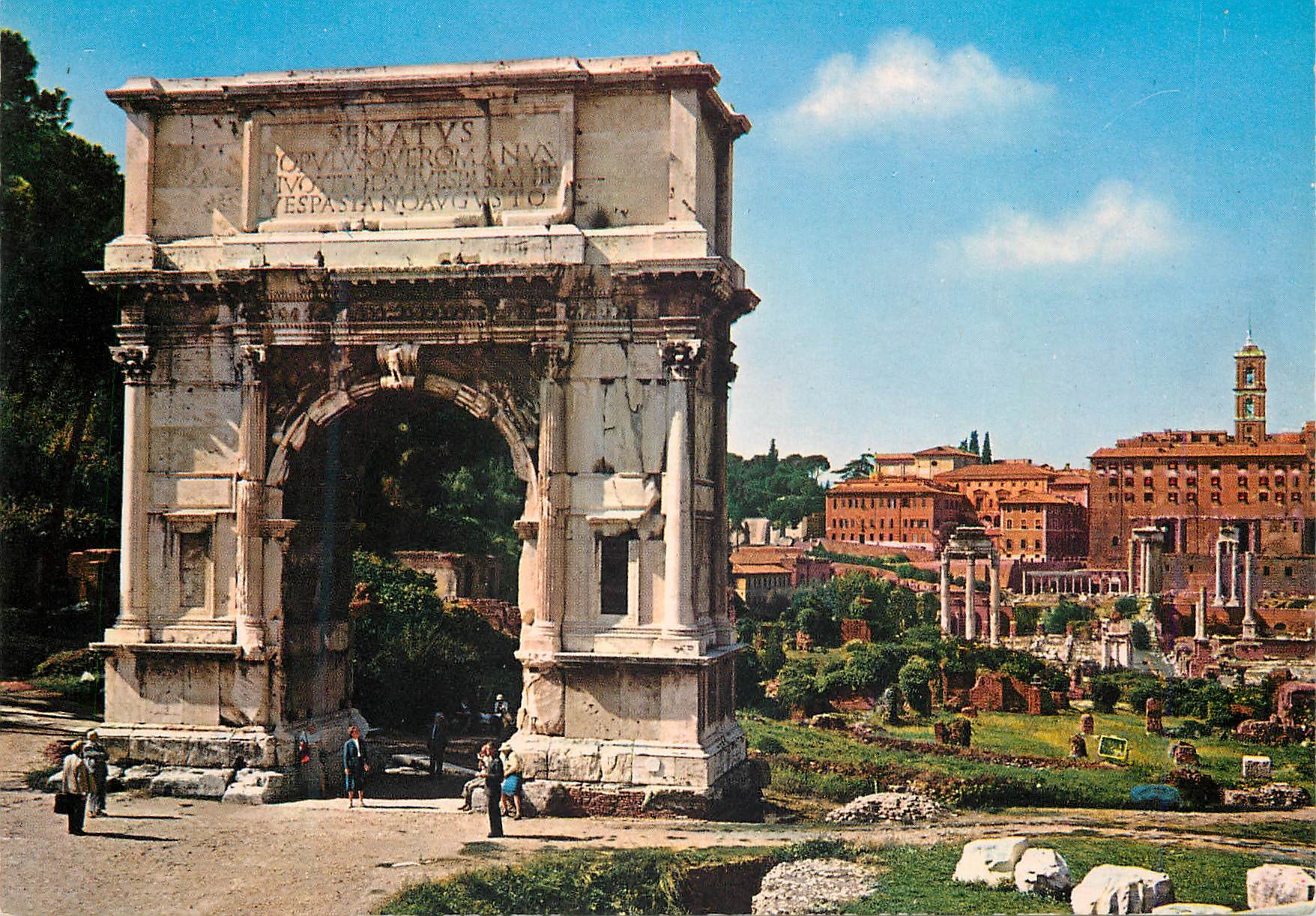 CPM Roma arc de titus