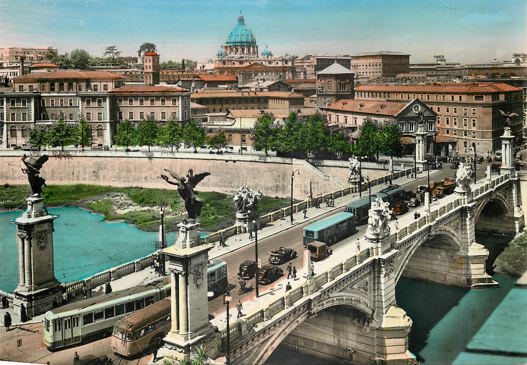 CPM Roma pont vittario emanuele II