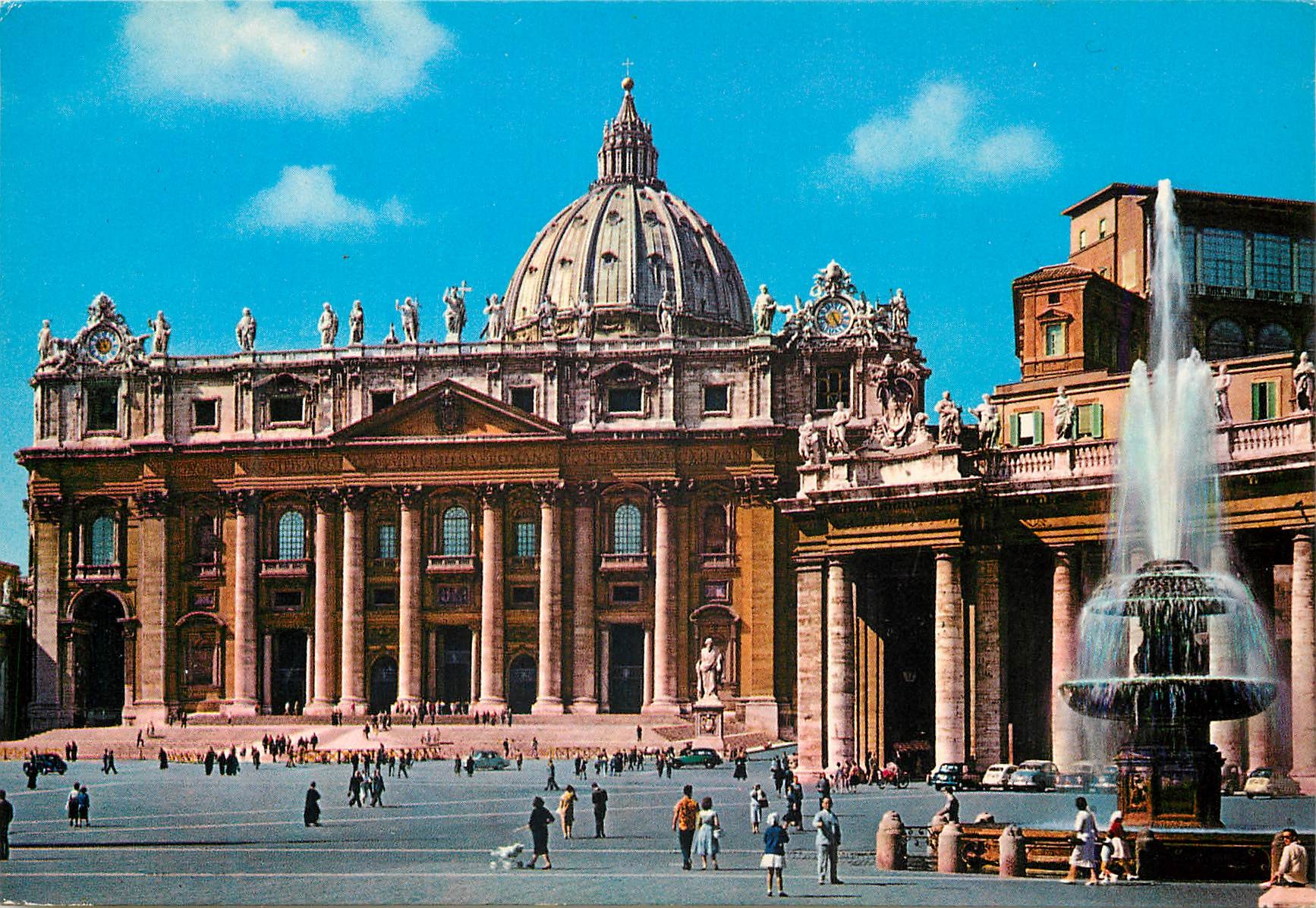 CPM Roma place saint pierre