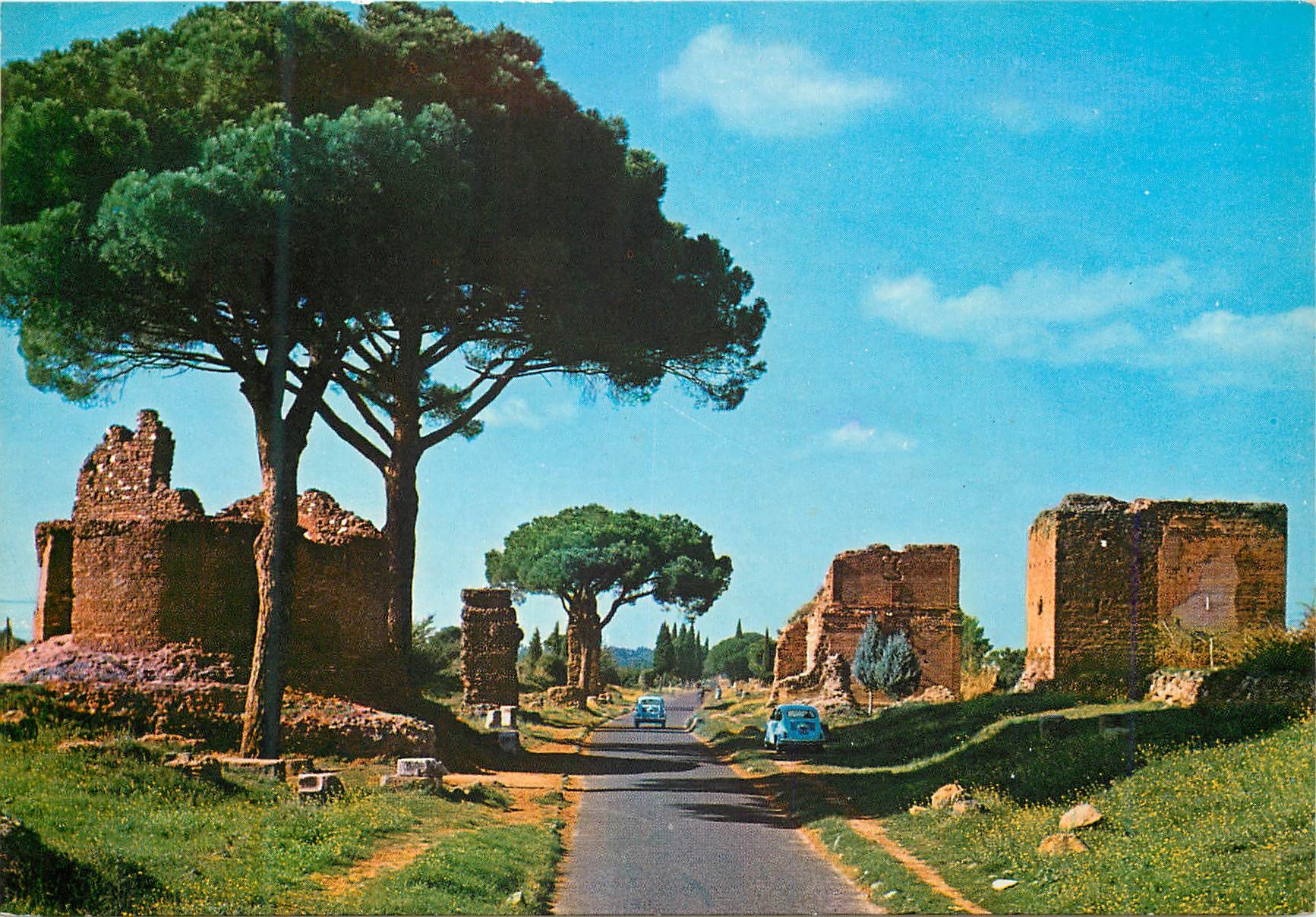 CPM Roma rue appia antica