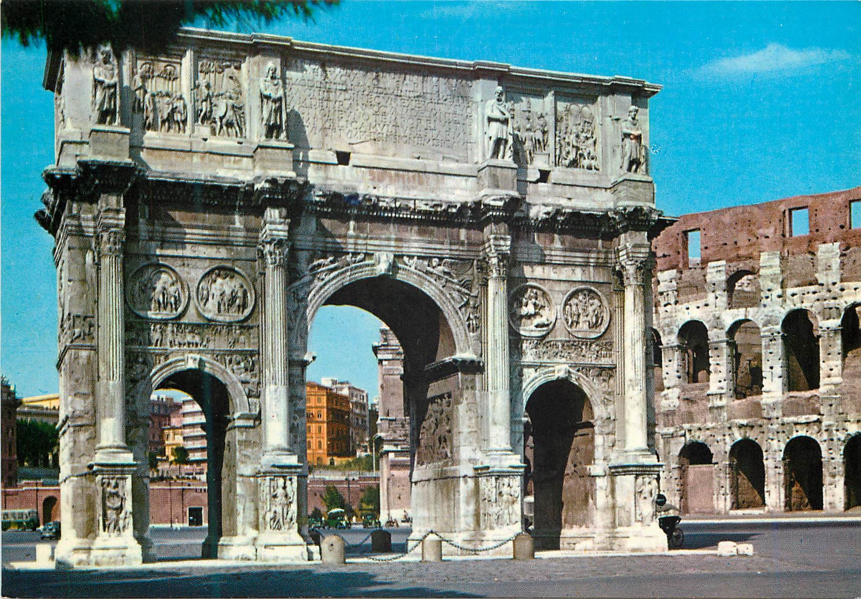 CPM Roma arc de costantin