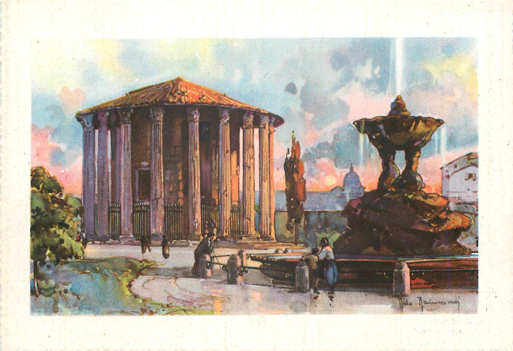 CPM Roma temple de vesta