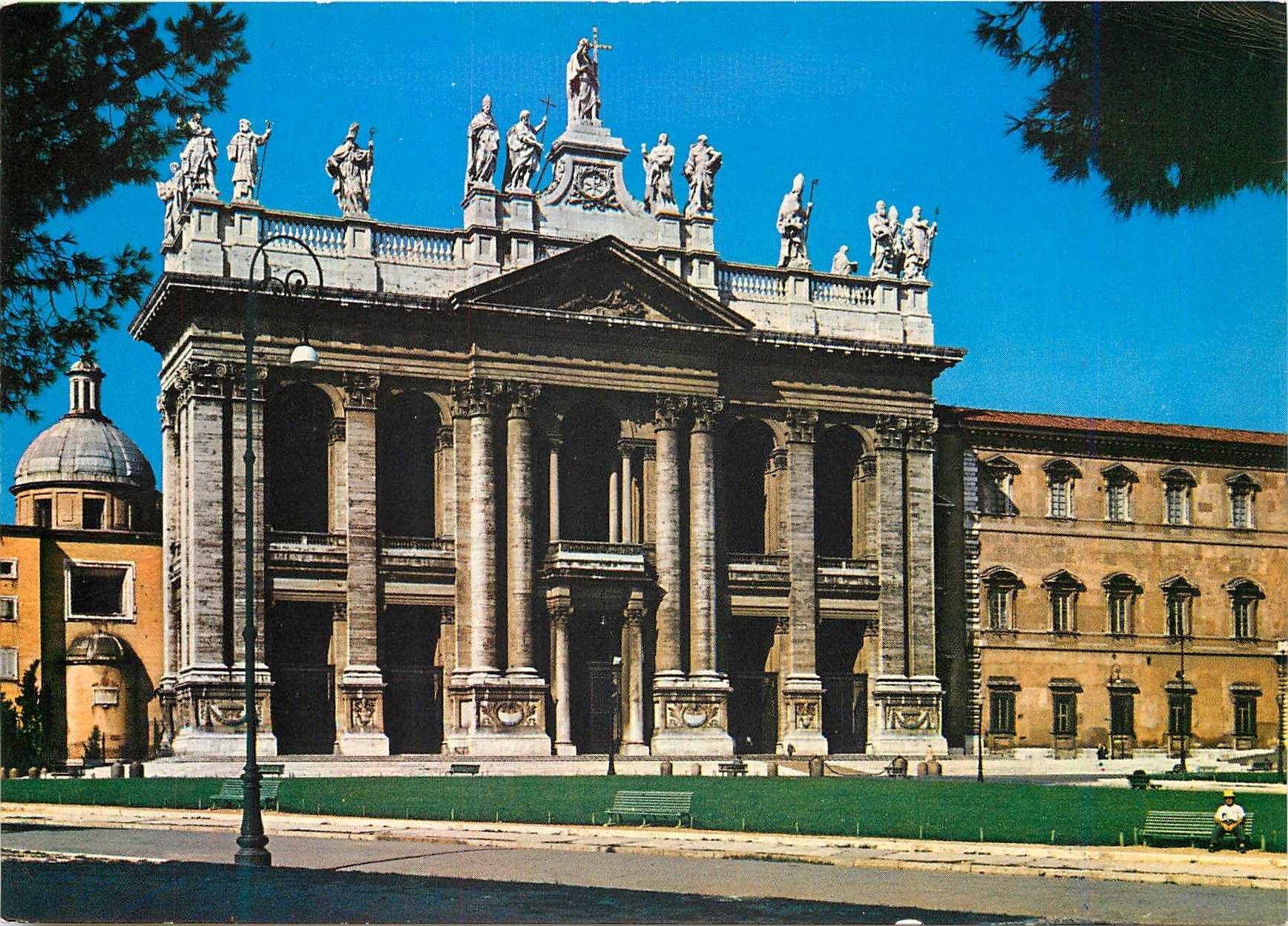 CPM Roma basilique de saint jean de latran