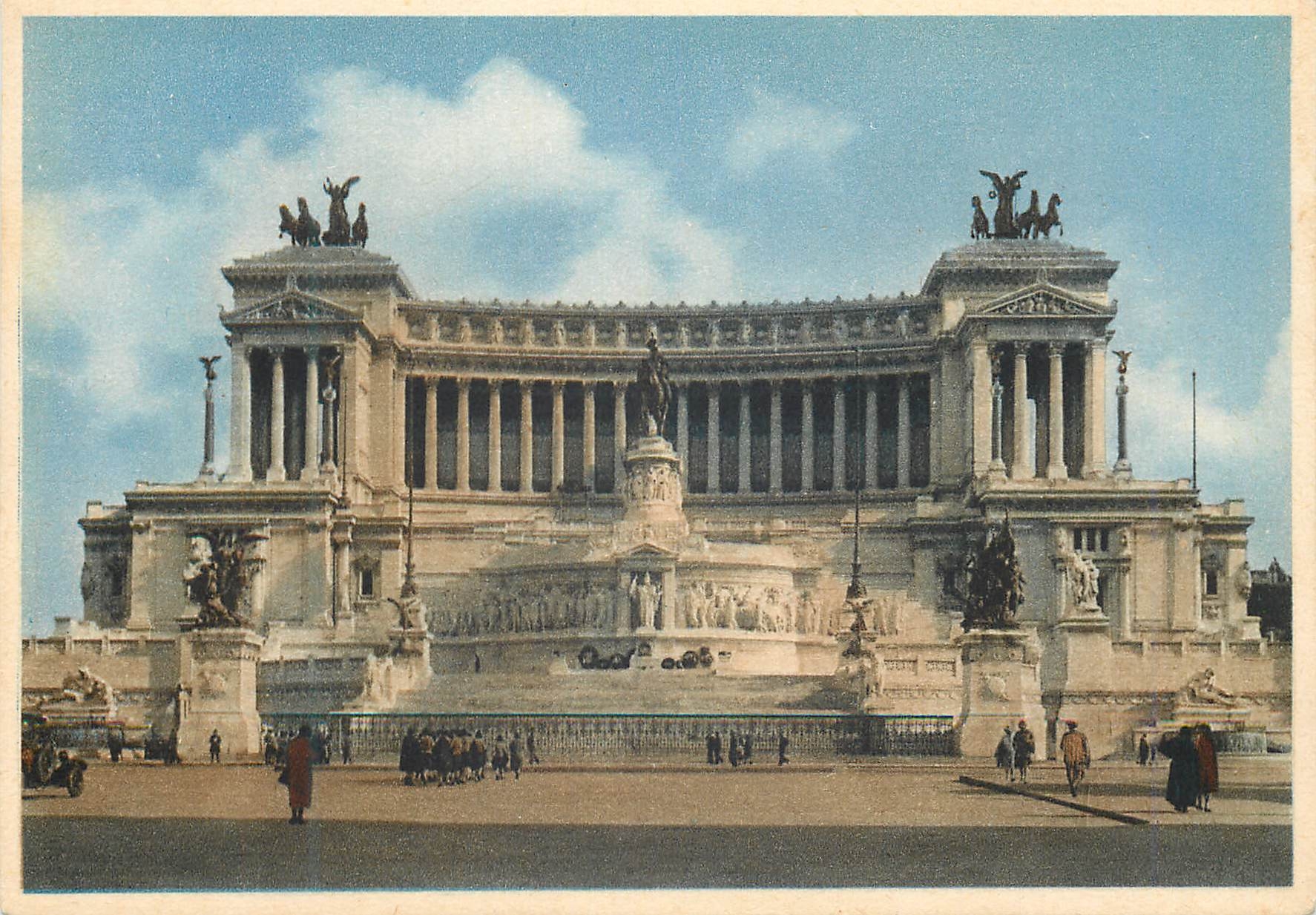 CPM Roma monument a victor emmanuel II