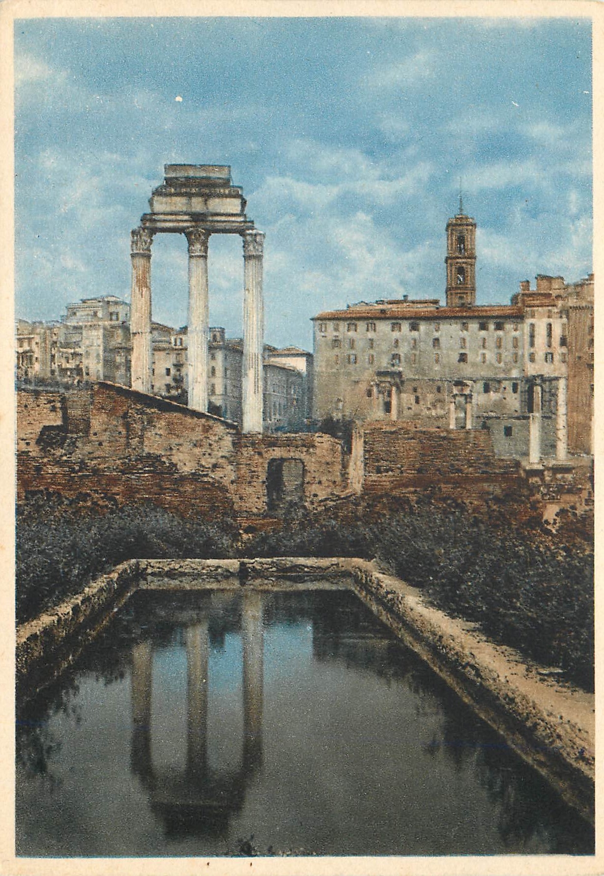 CPM Roma temple de castor et pollux