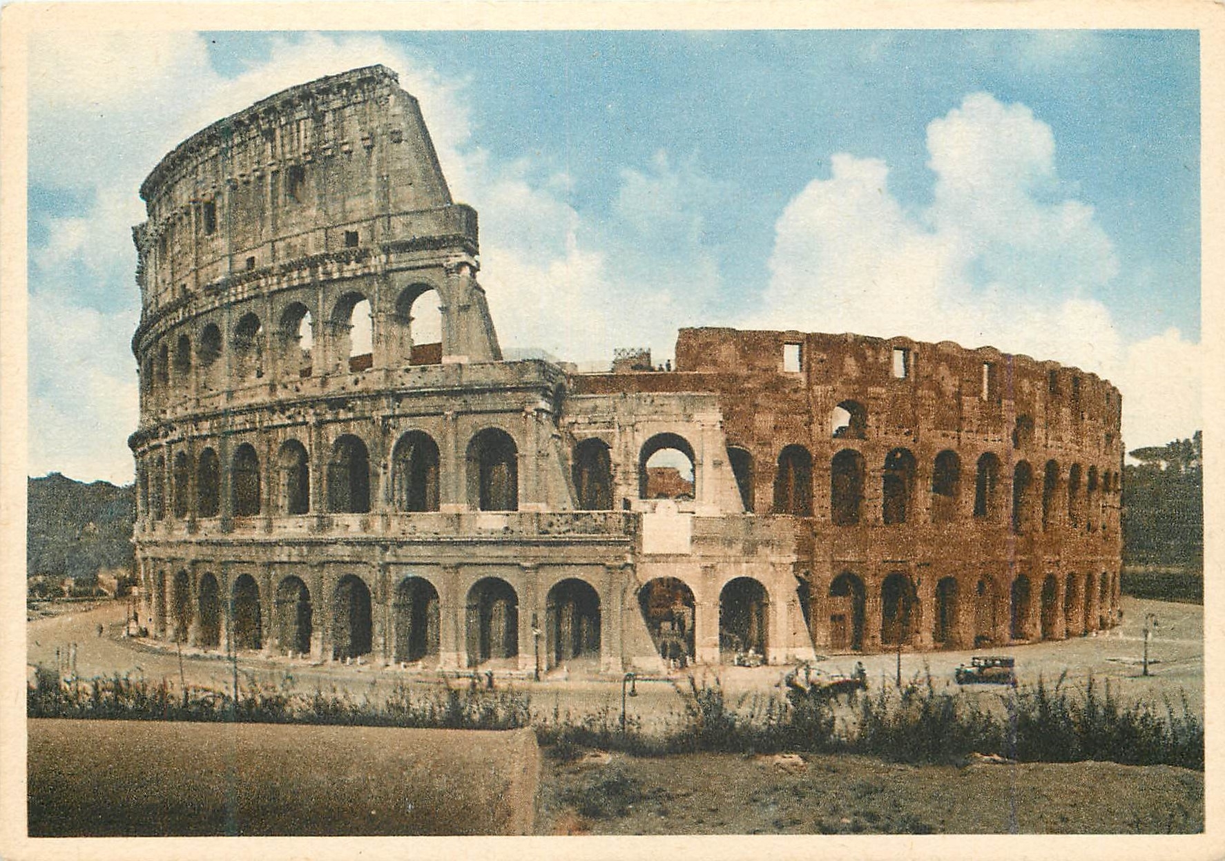 CPM Roma amphitheatre flavius ou colisee