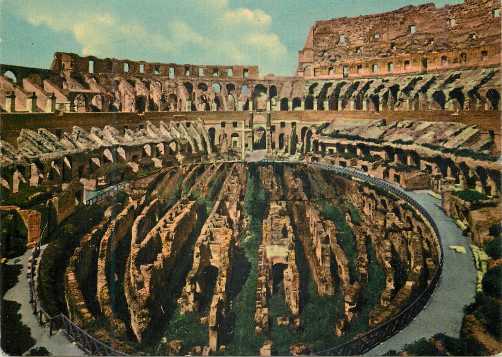 CPM Roma le colysee et les nouvlles