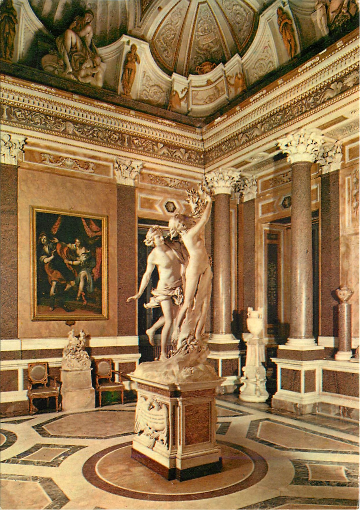 CPM Roma la salle d'apollon et daphne (musee borghese)