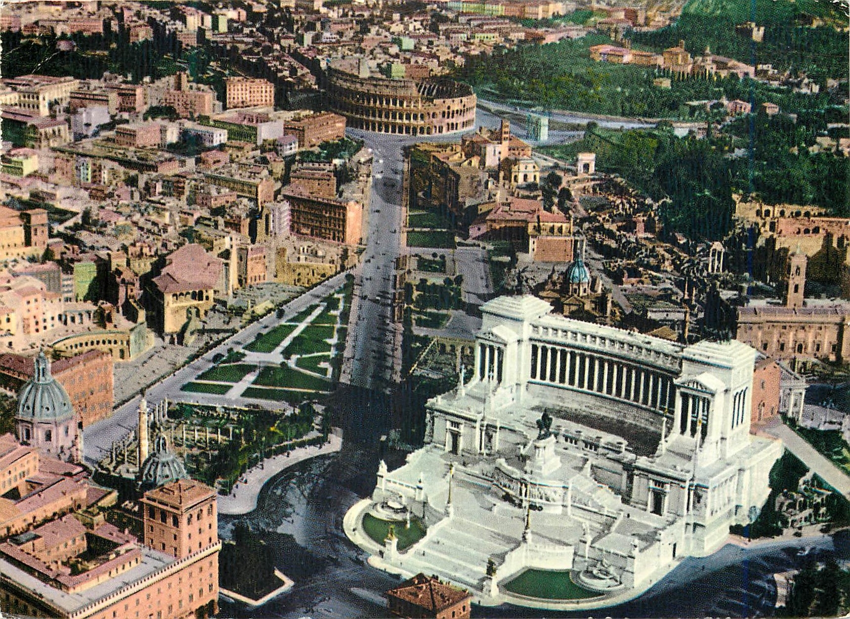 CPM Roma autel de la patrie