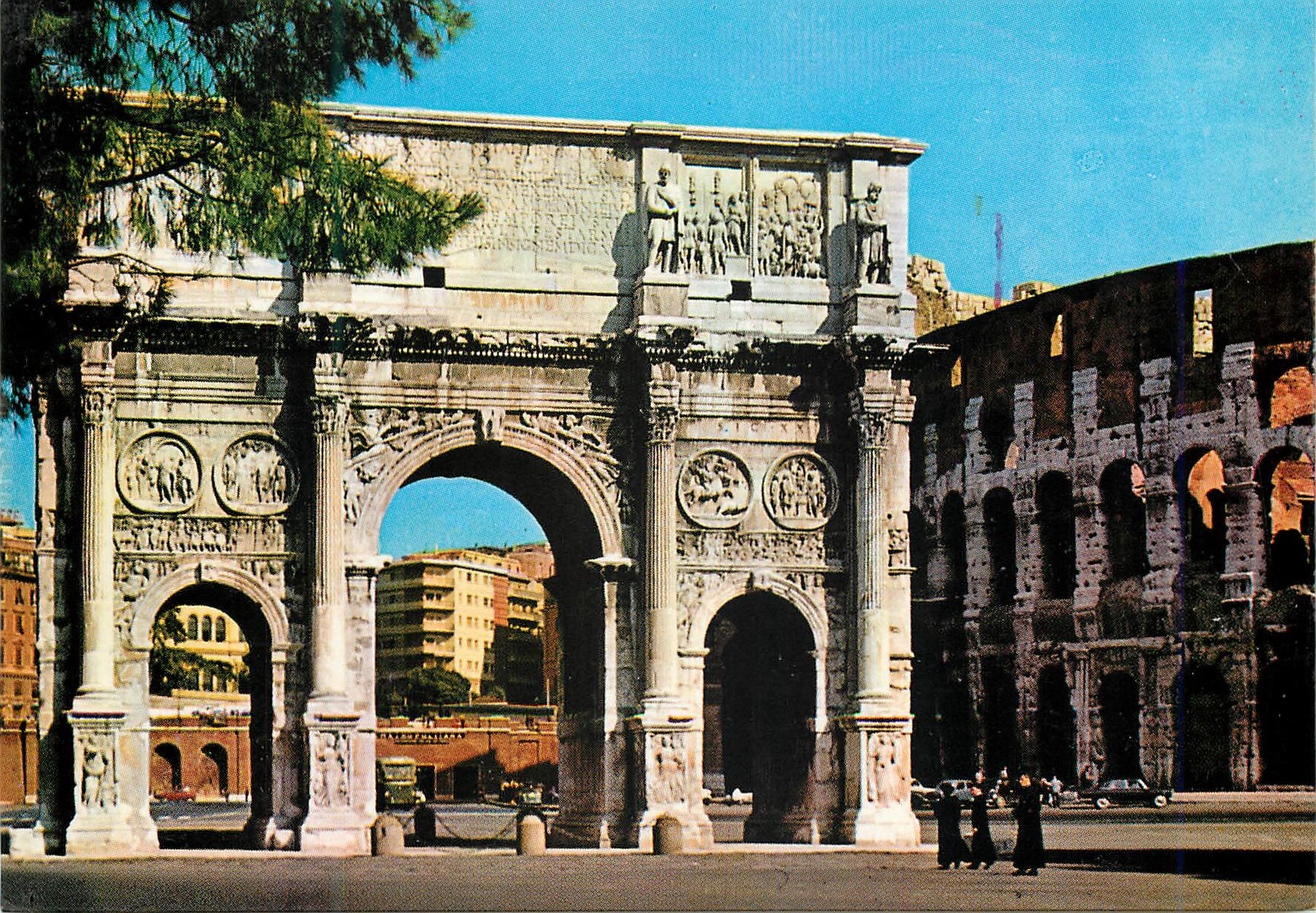 CPM Roma arc de costantin
